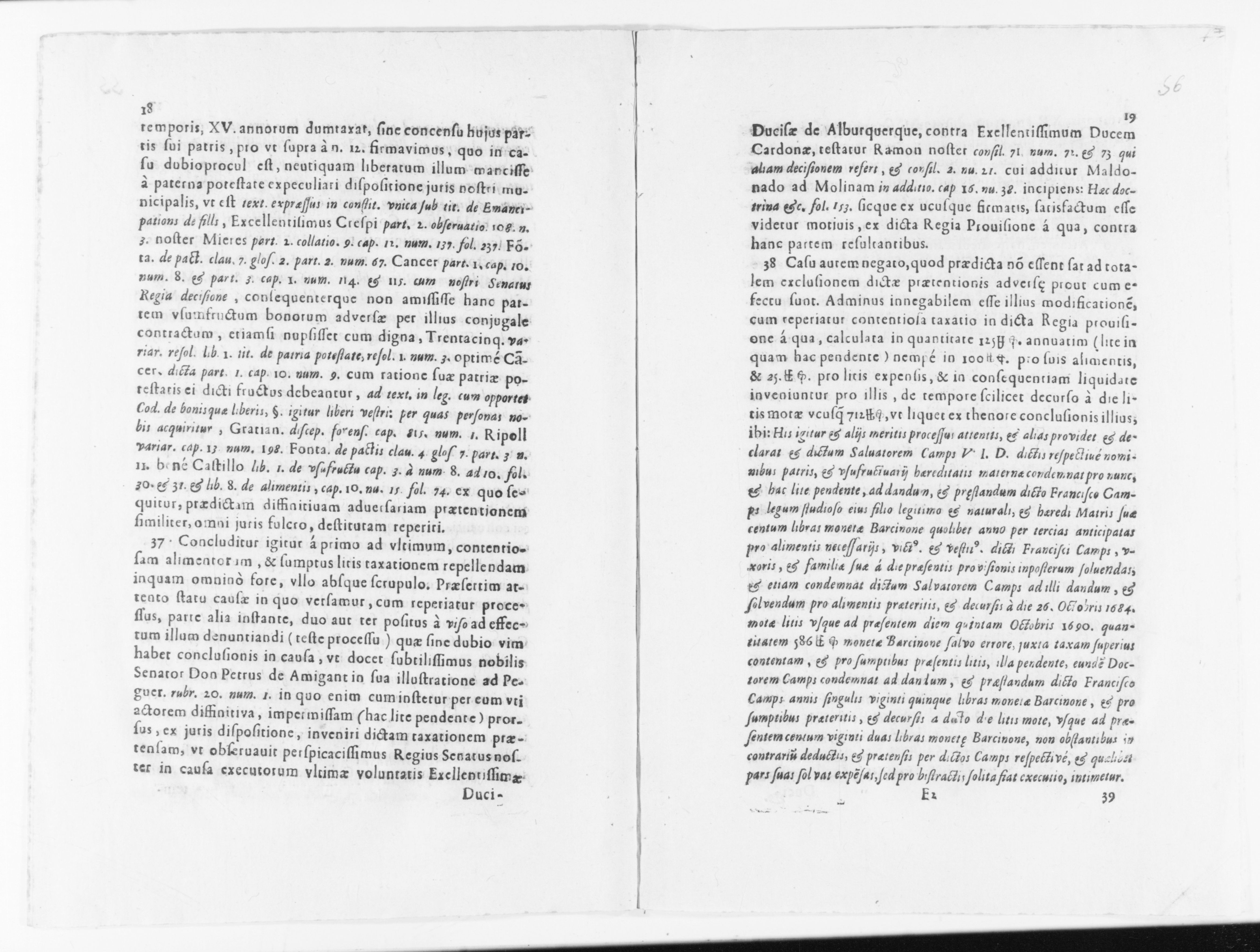 Scanned image of the current content page