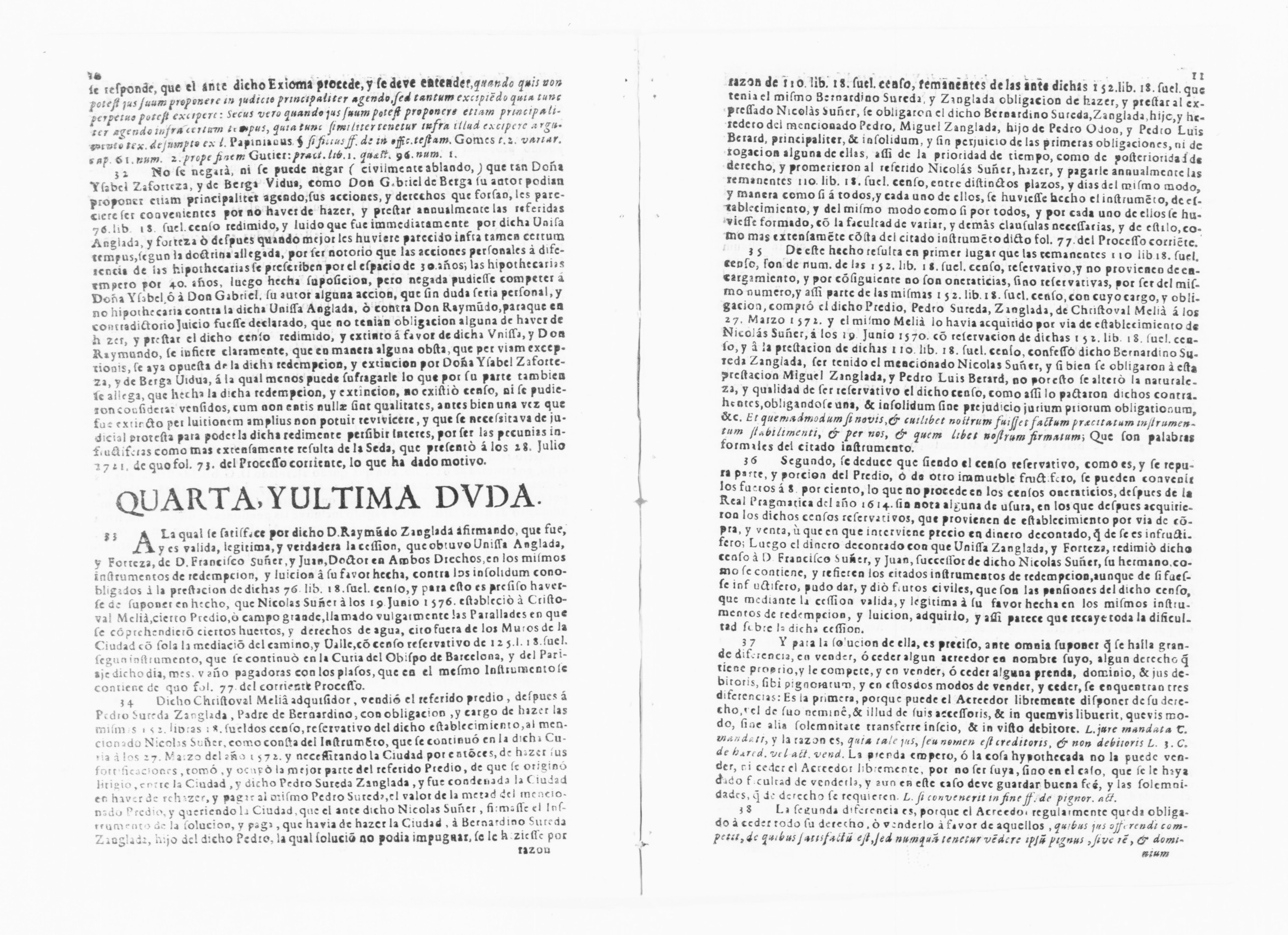 Scanned image of the current content page