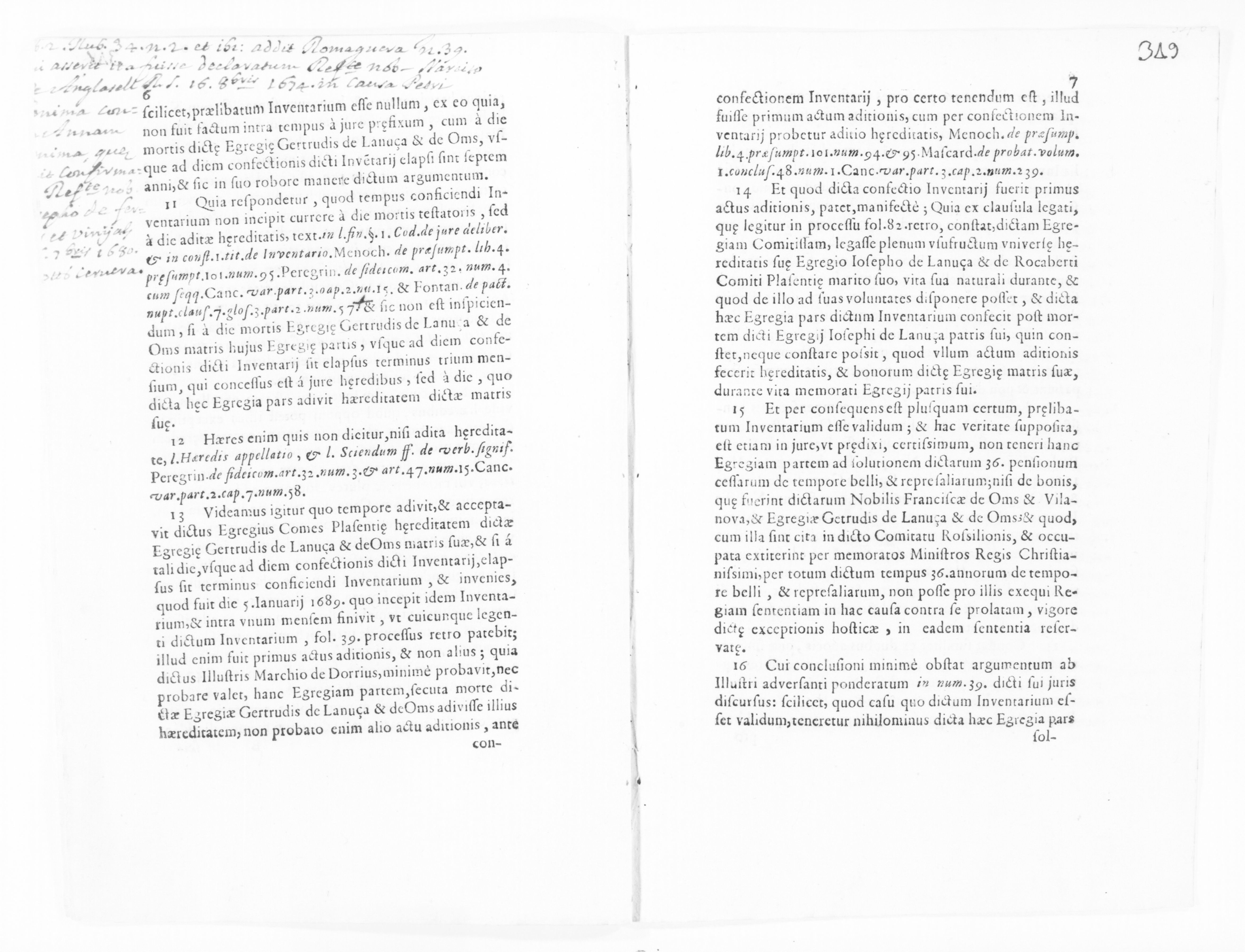 Scanned image of the current content page