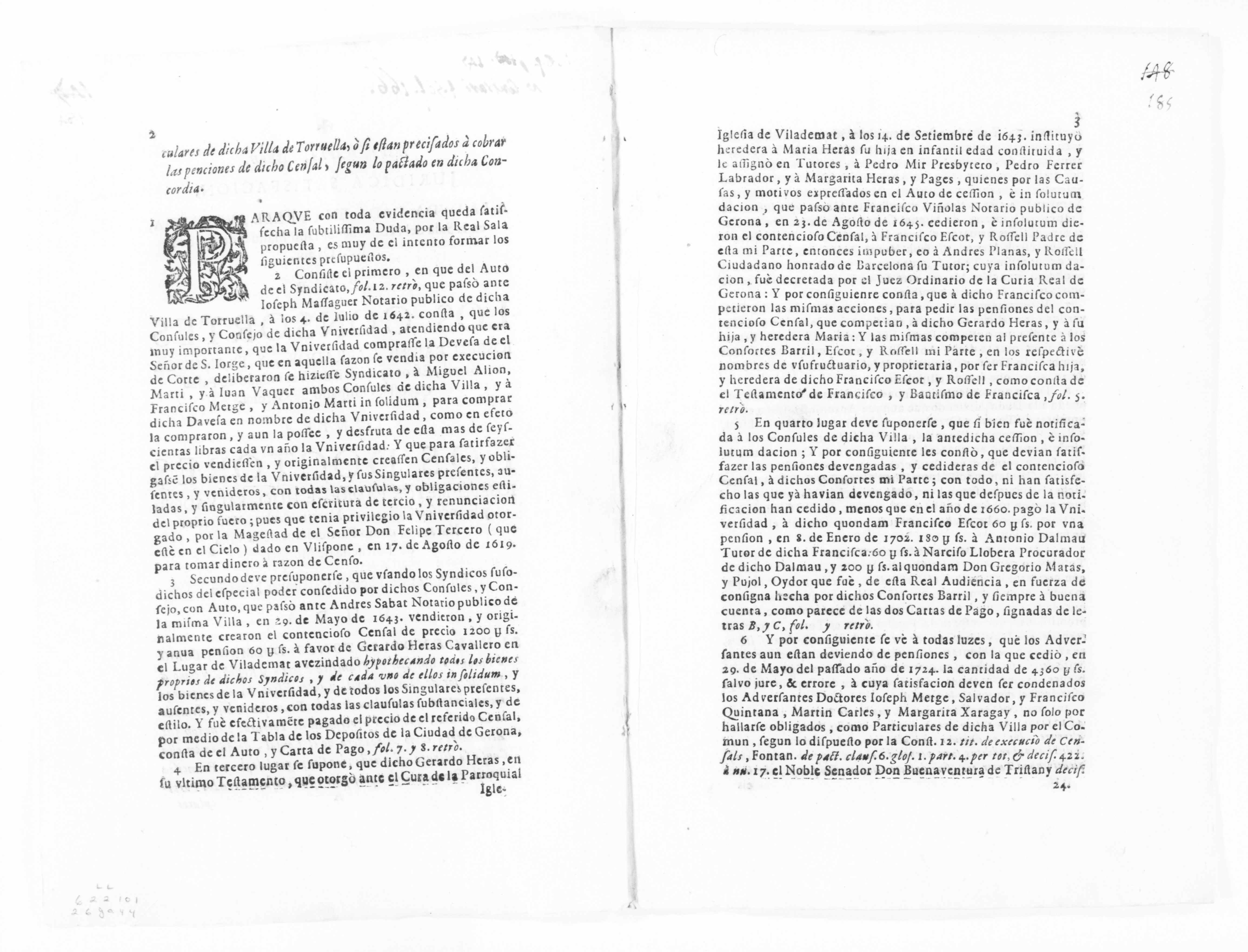 Scanned image of the current content page