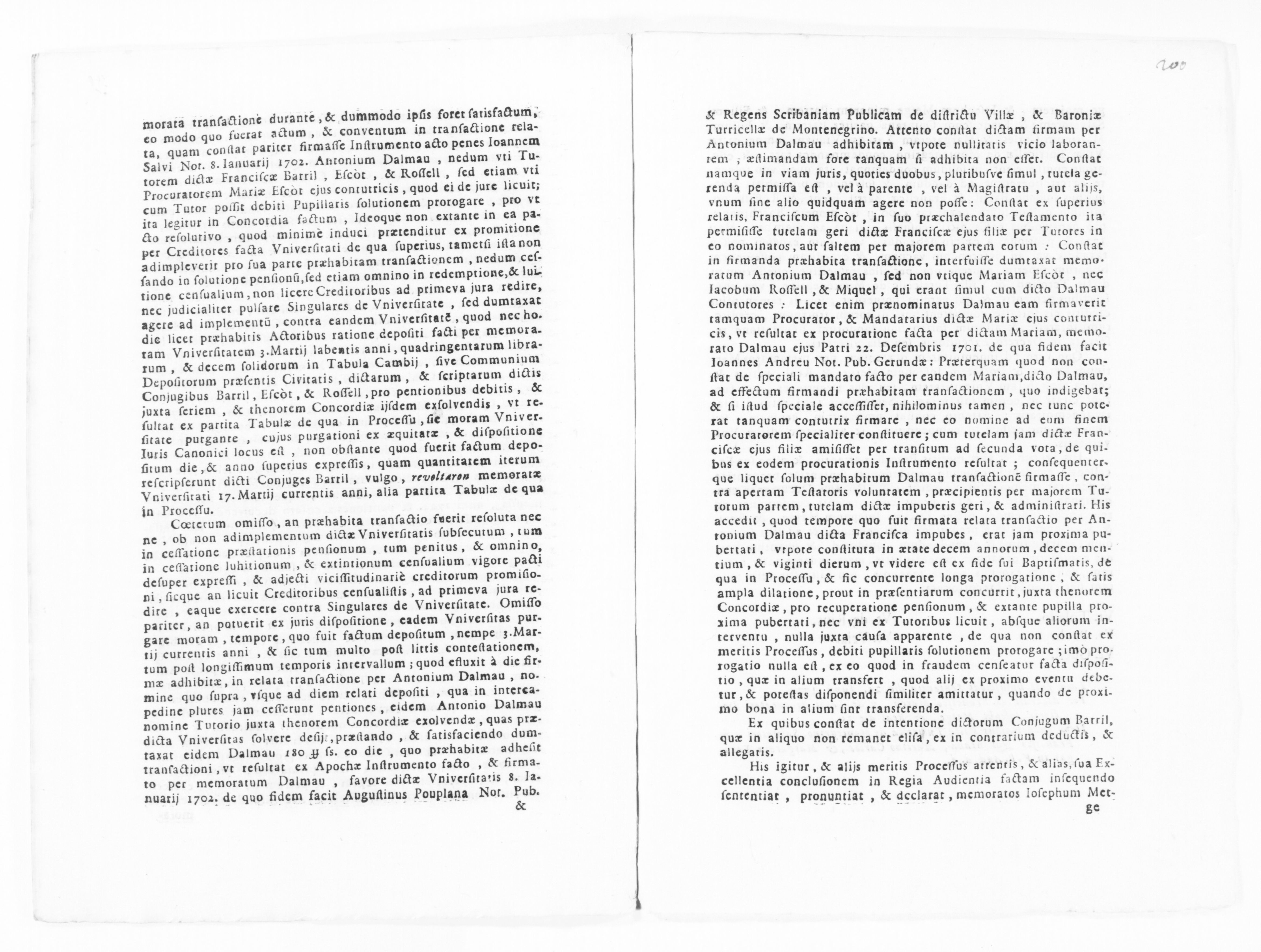 Scanned image of the current content page