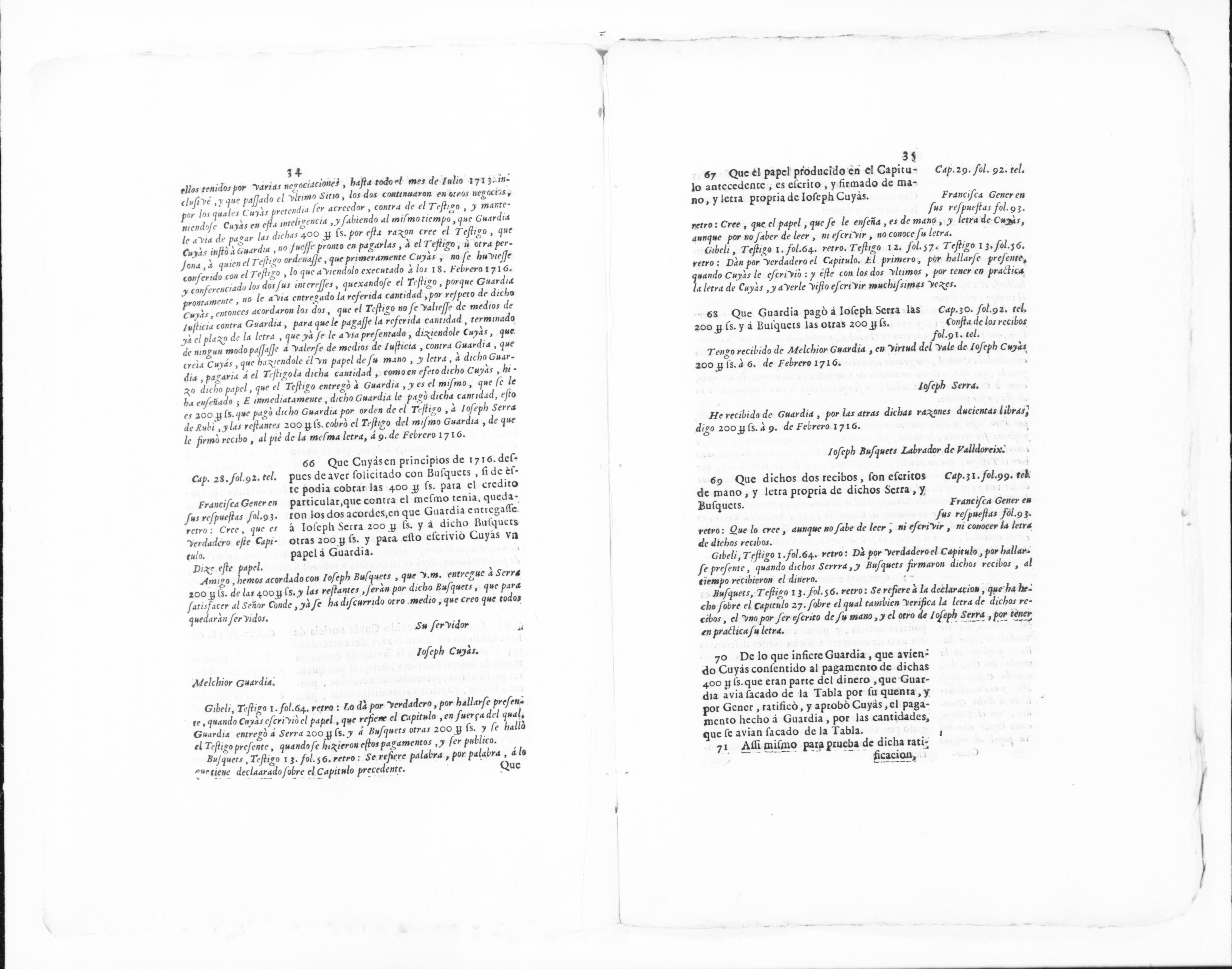 Scanned image of the current content page