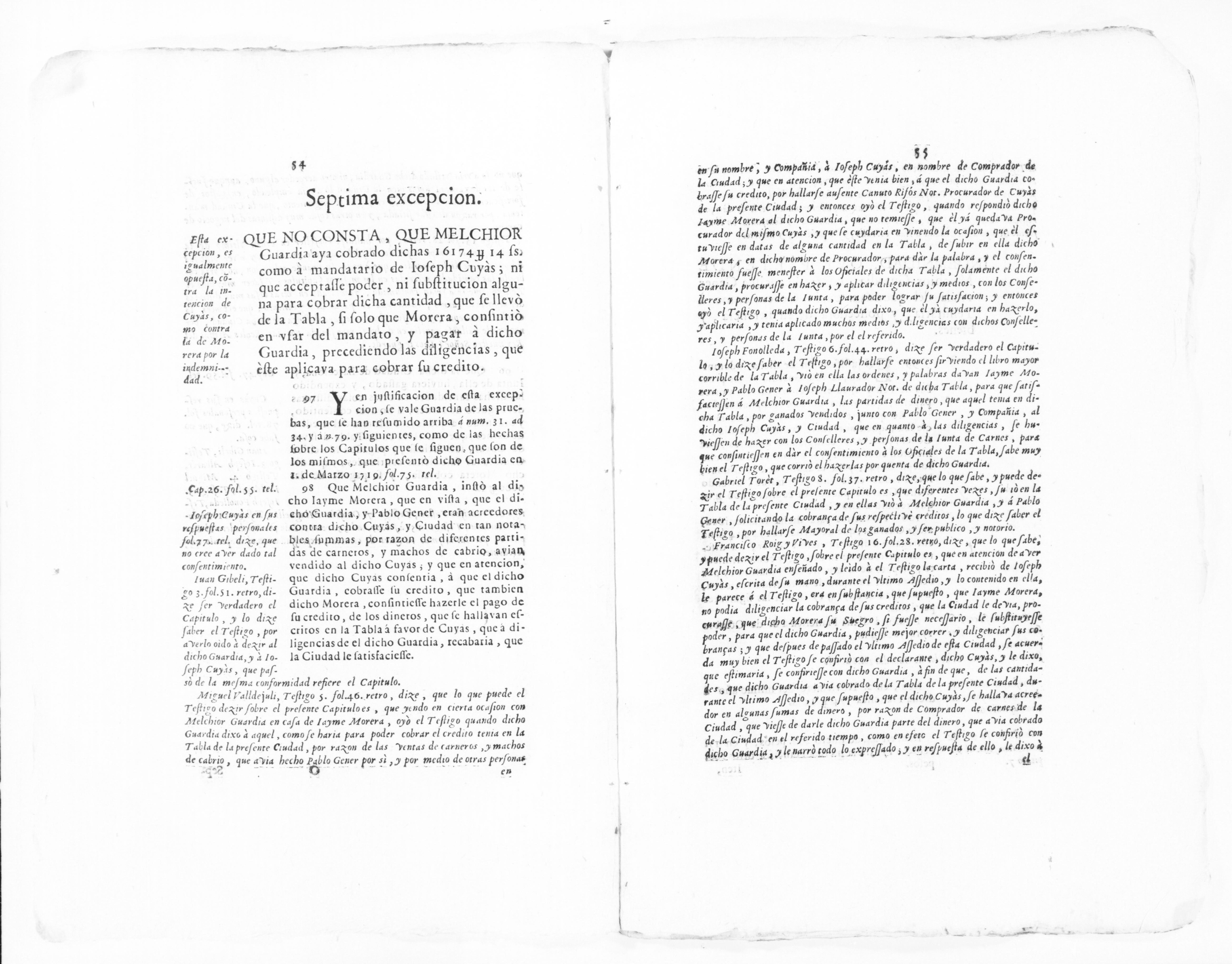 Scanned image of the current content page