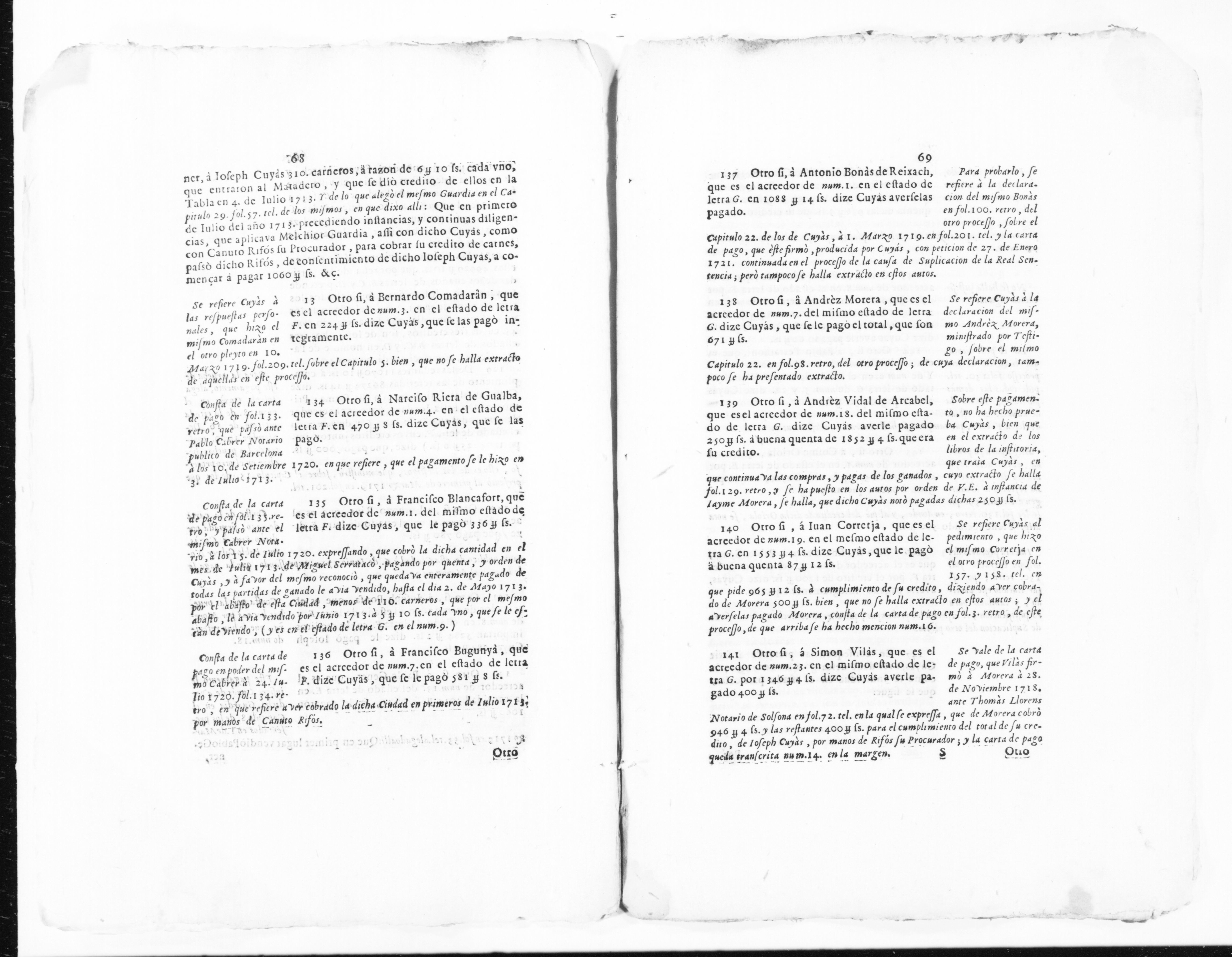 Scanned image of the current content page