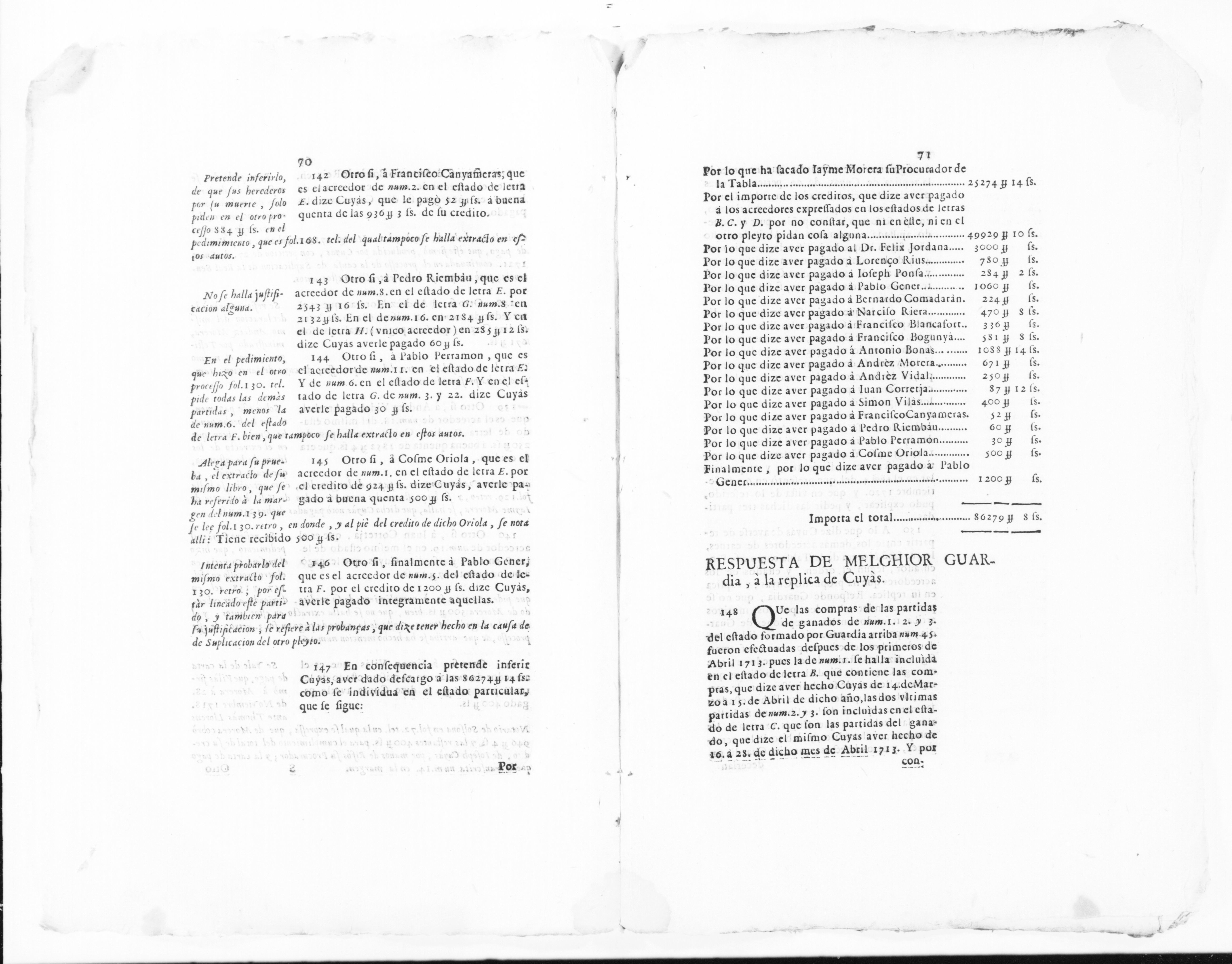 Scanned image of the current content page