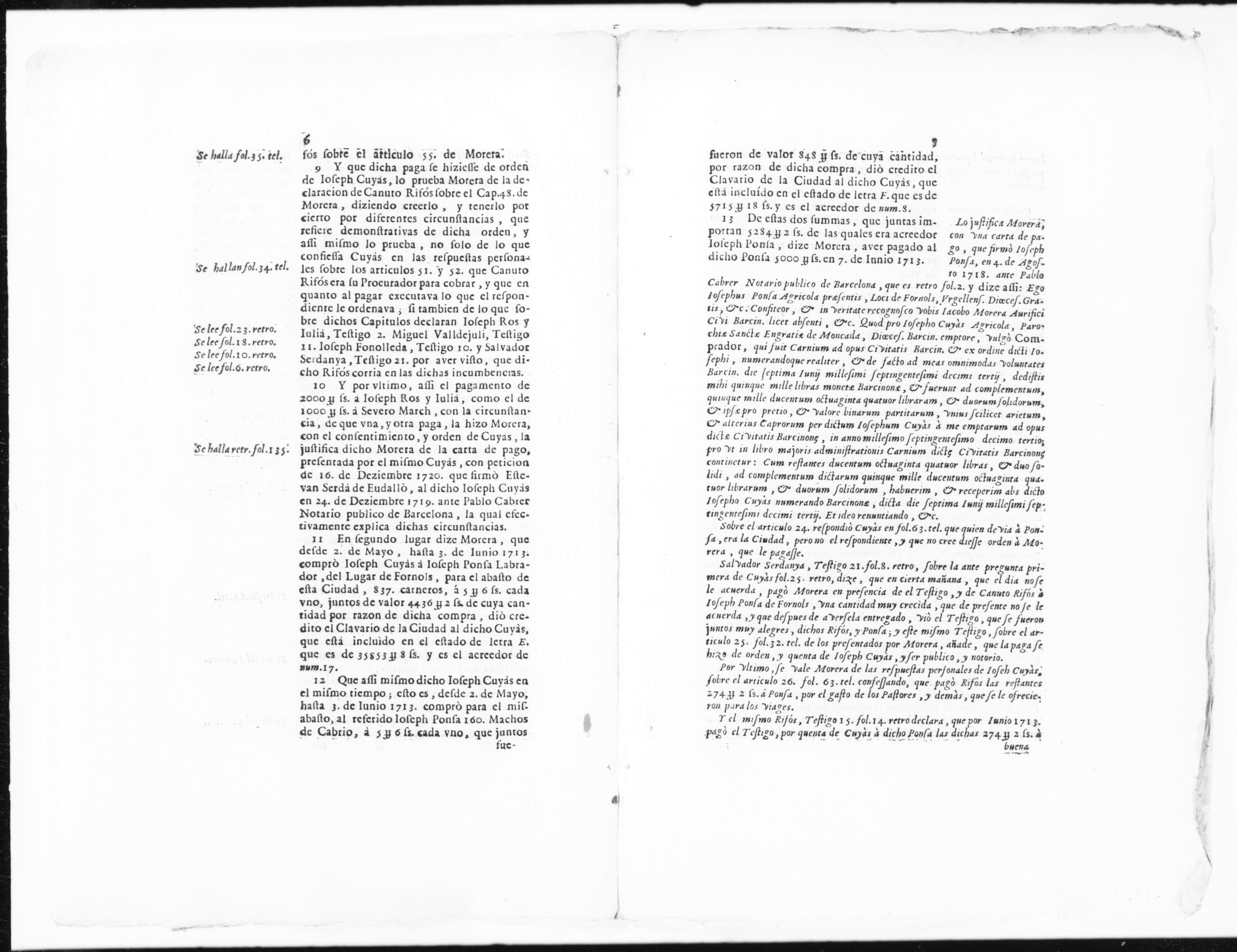Scanned image of the current content page