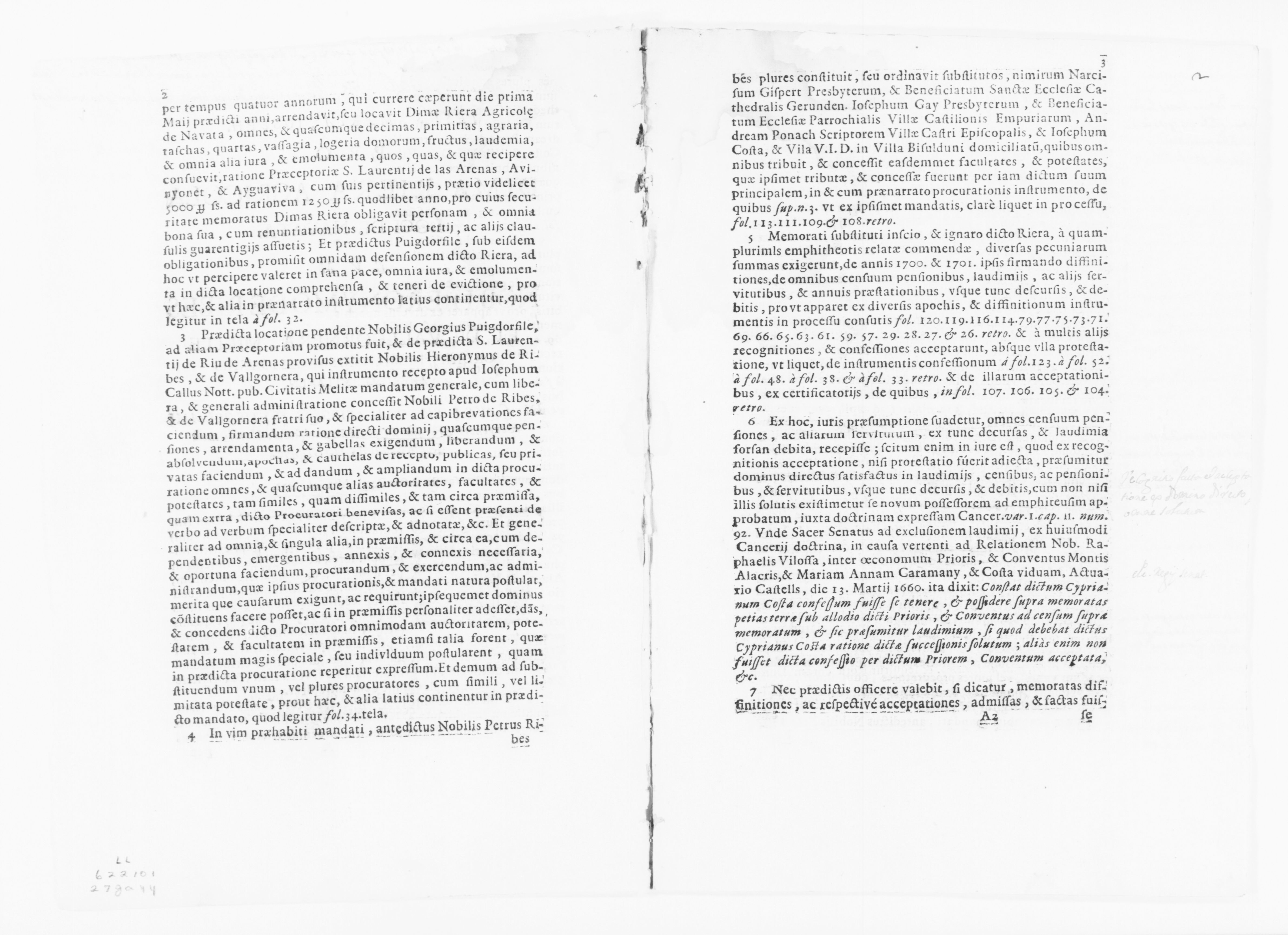 Scanned image of the current content page