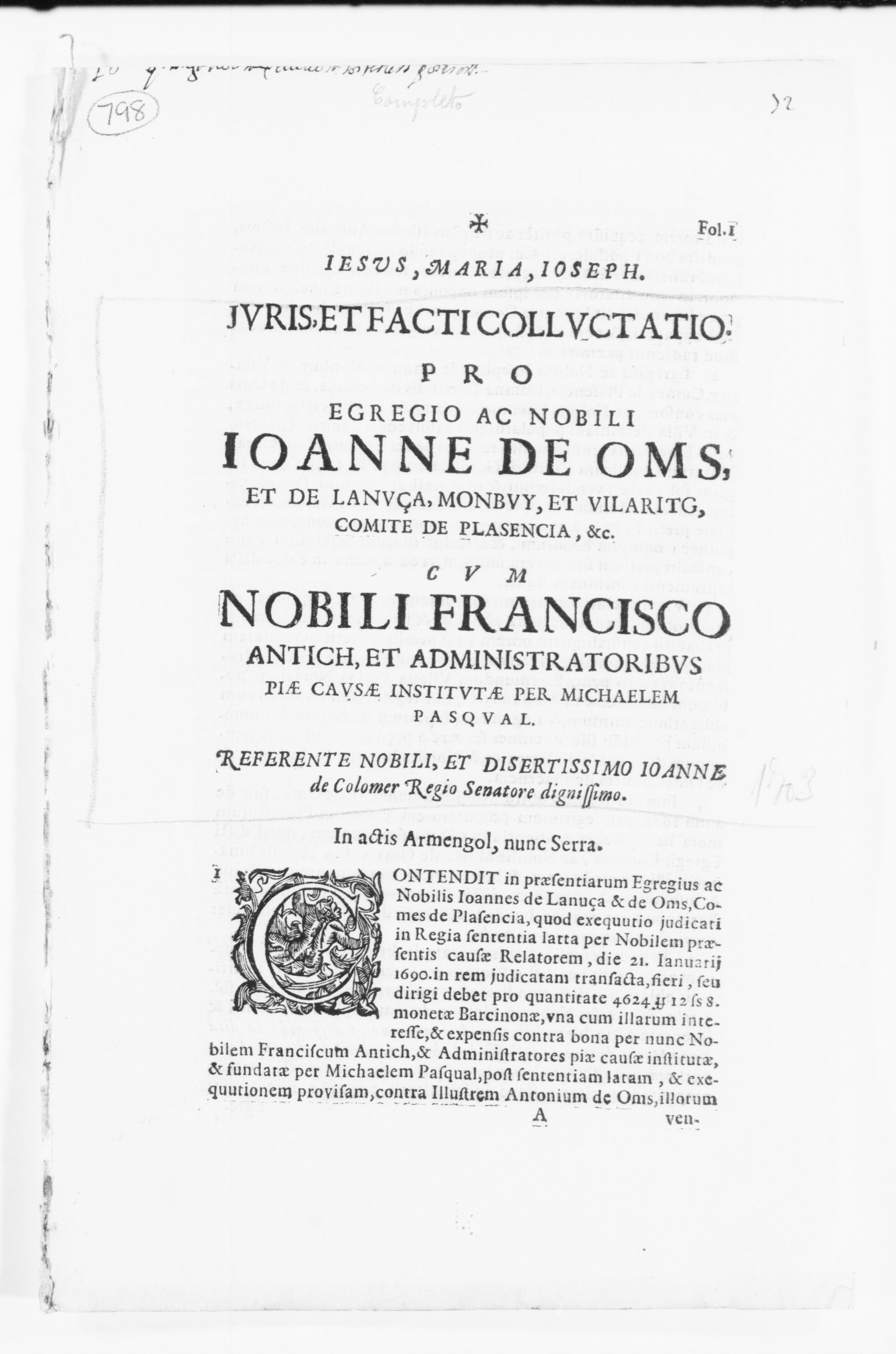 Scanned image of the current content page