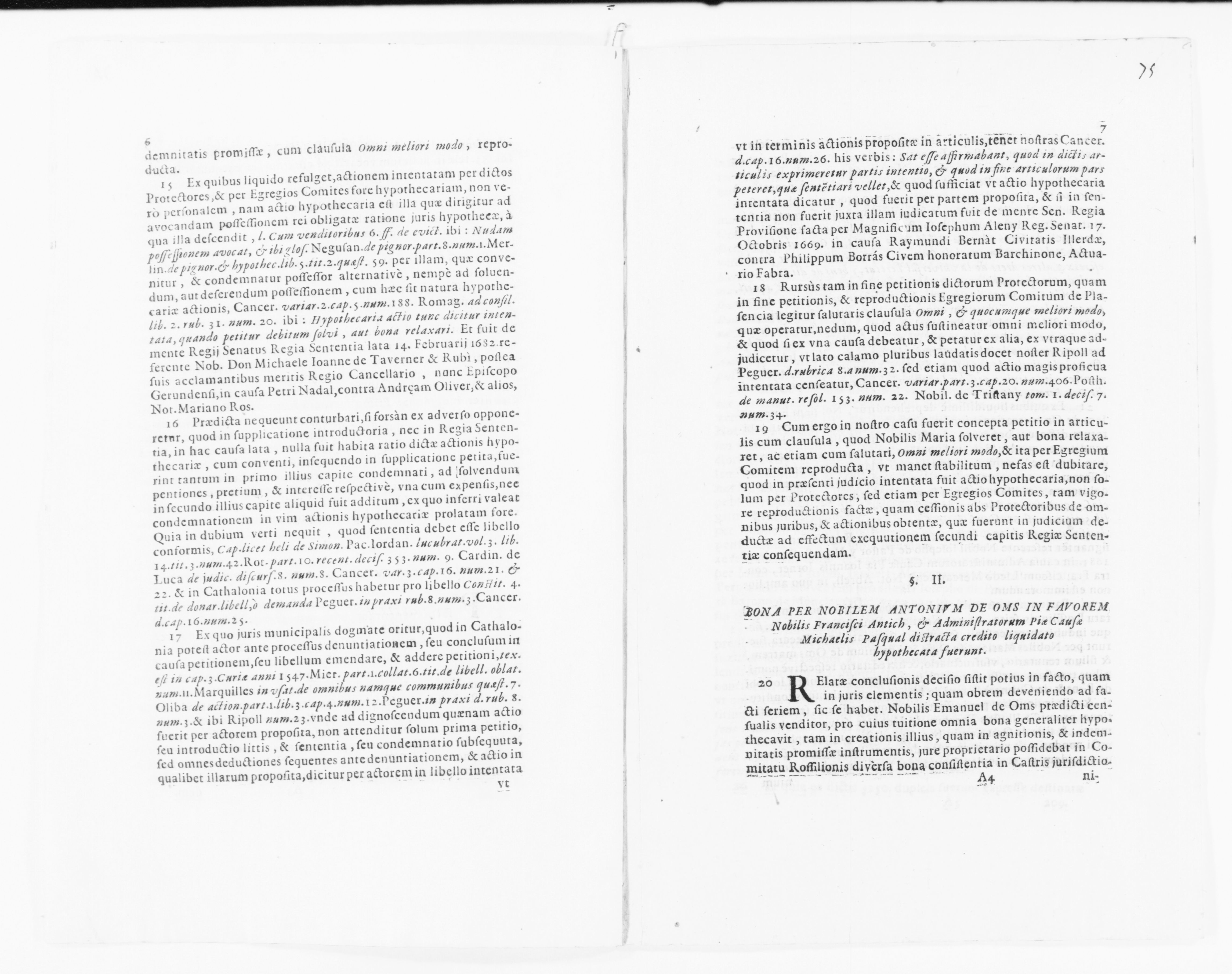 Scanned image of the current content page