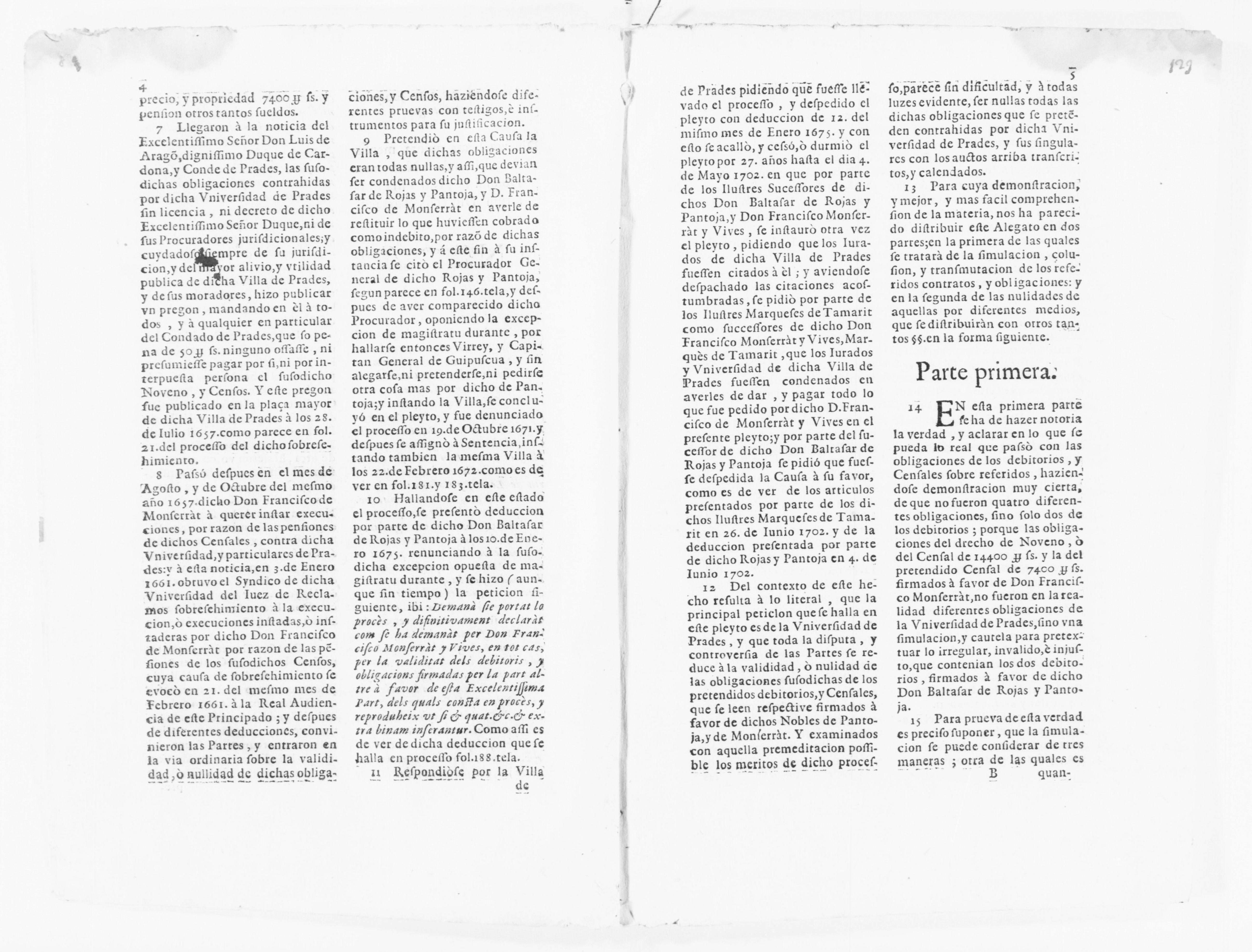 Scanned image of the current content page