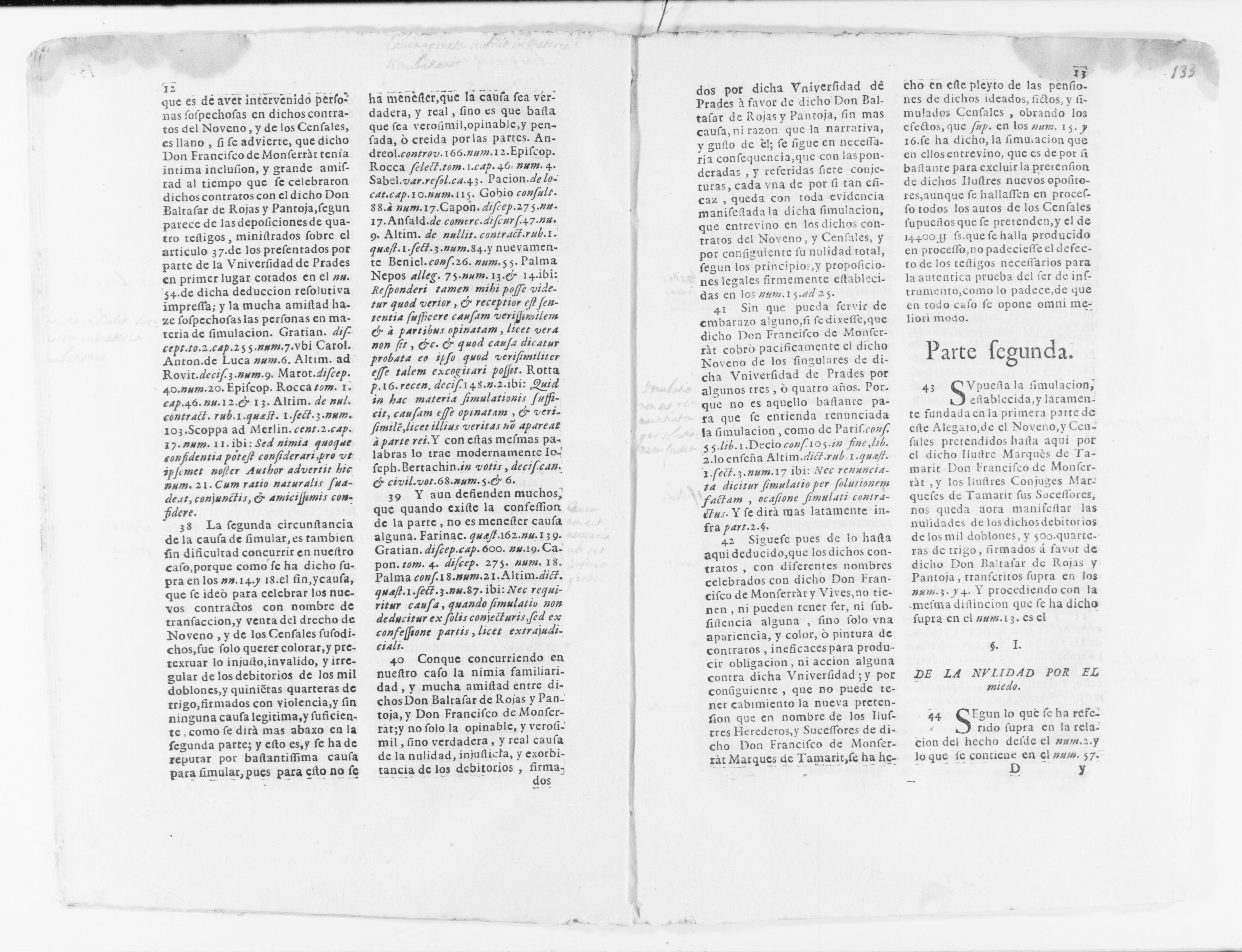 Scanned image of the current content page