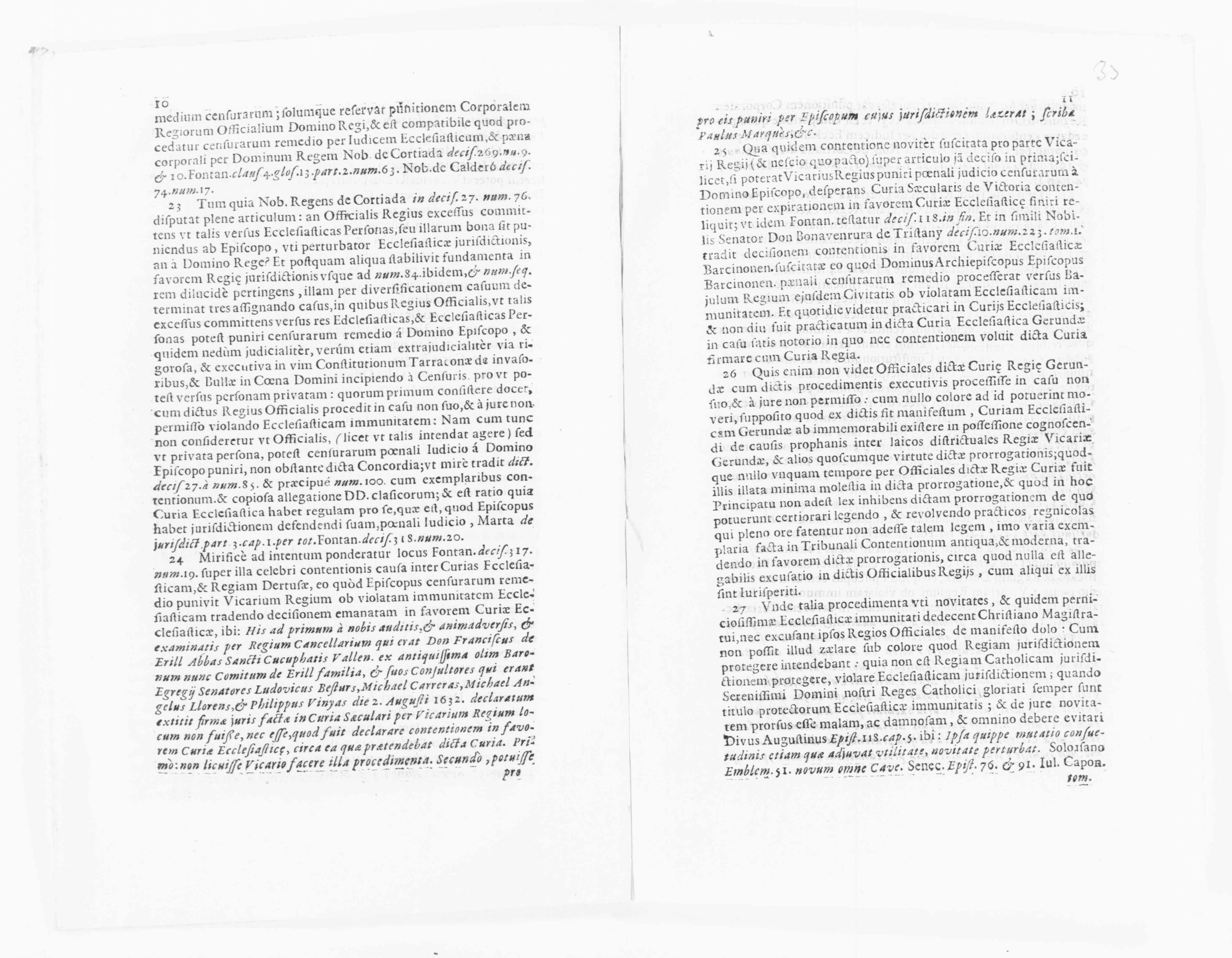 Scanned image of the current content page