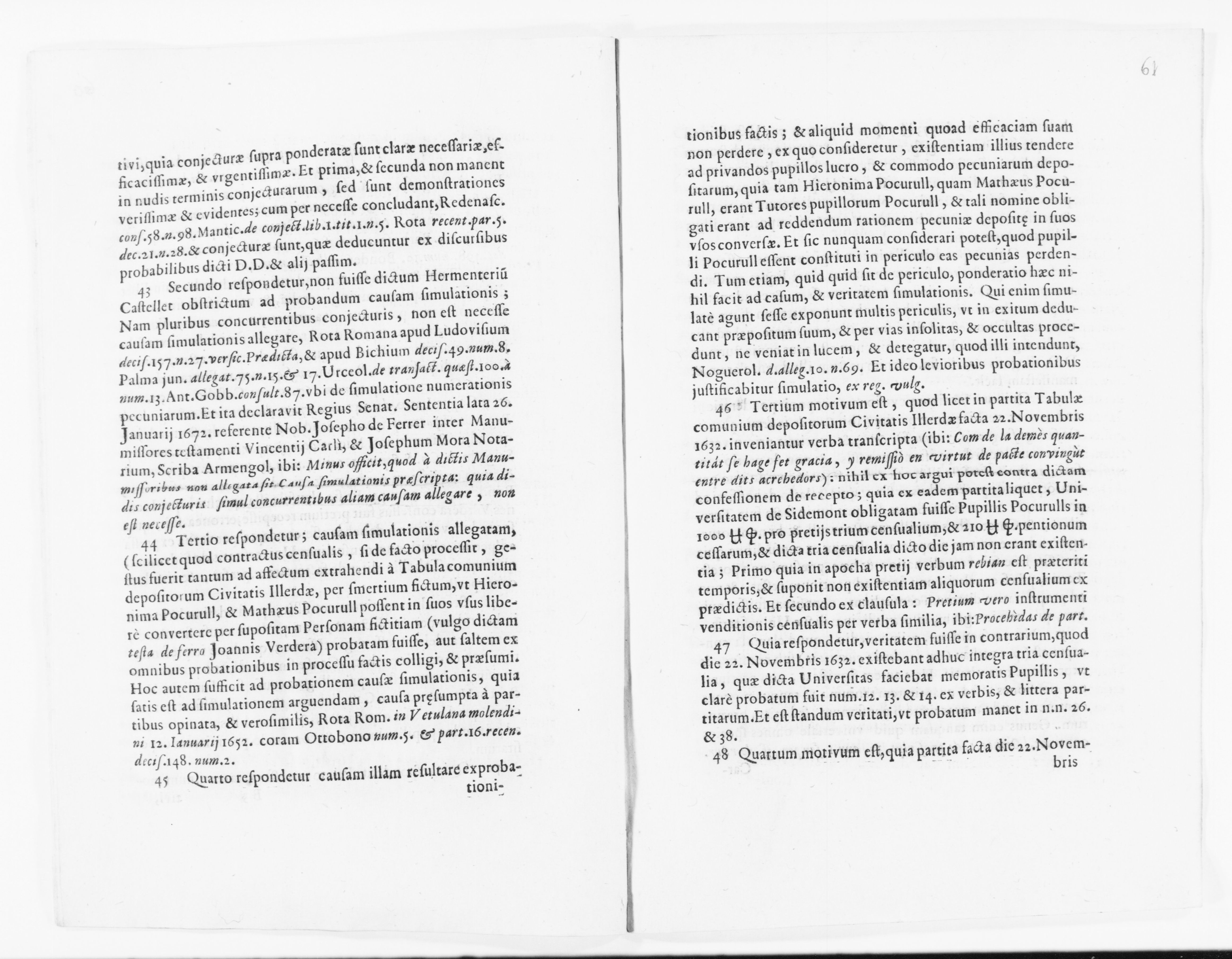 Scanned image of the current content page