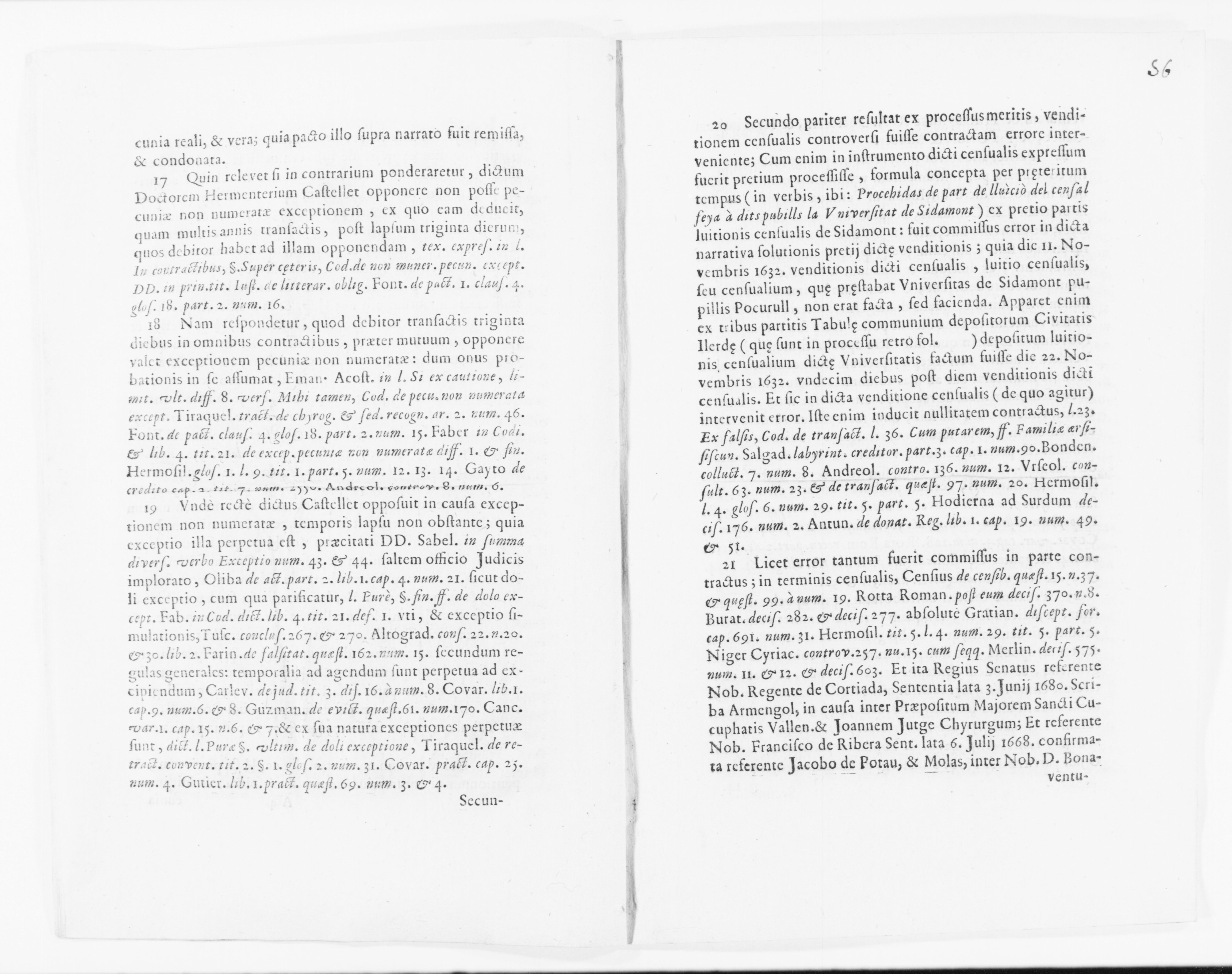 Scanned image of the current content page