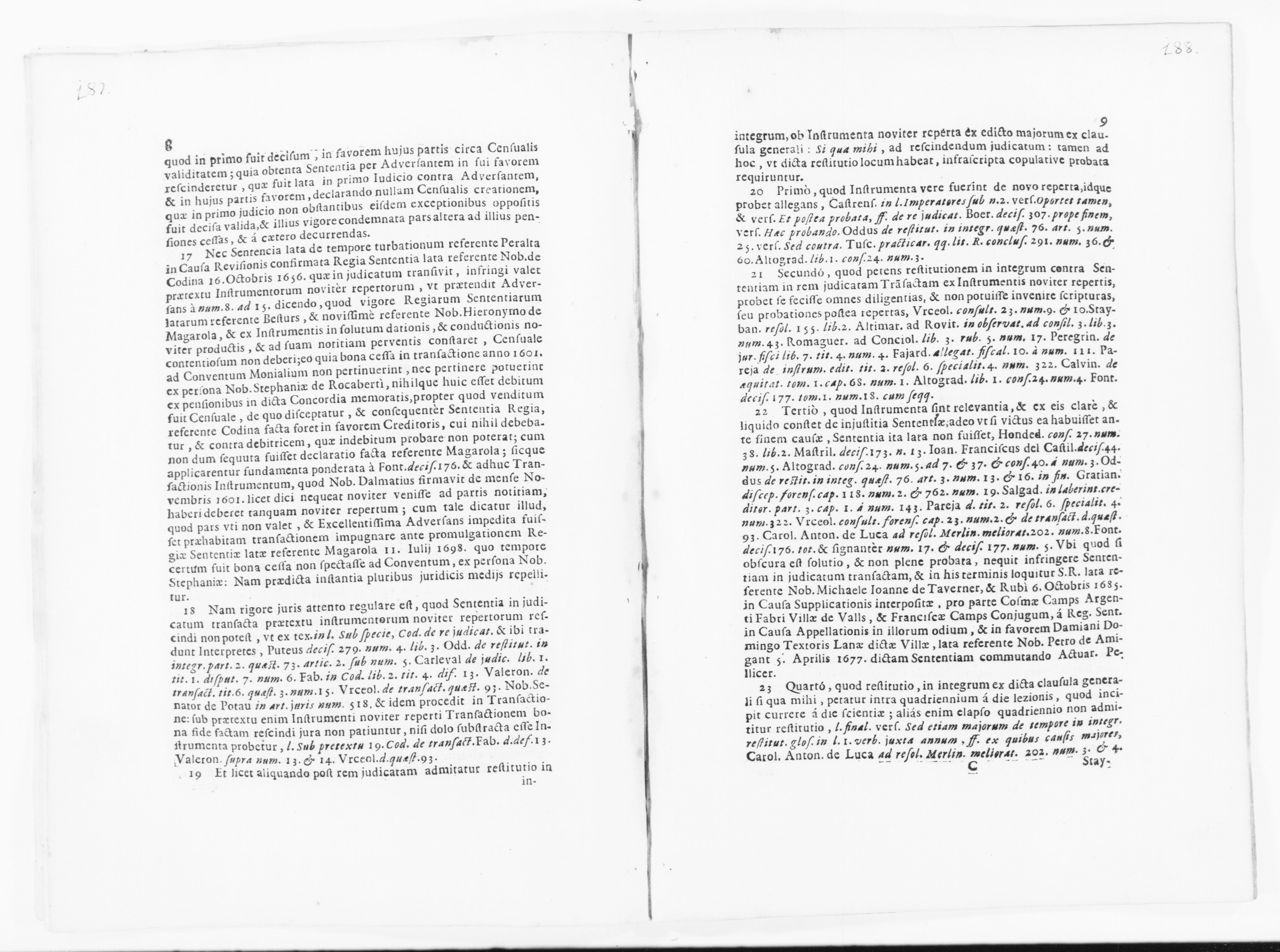 Scanned image of the current content page
