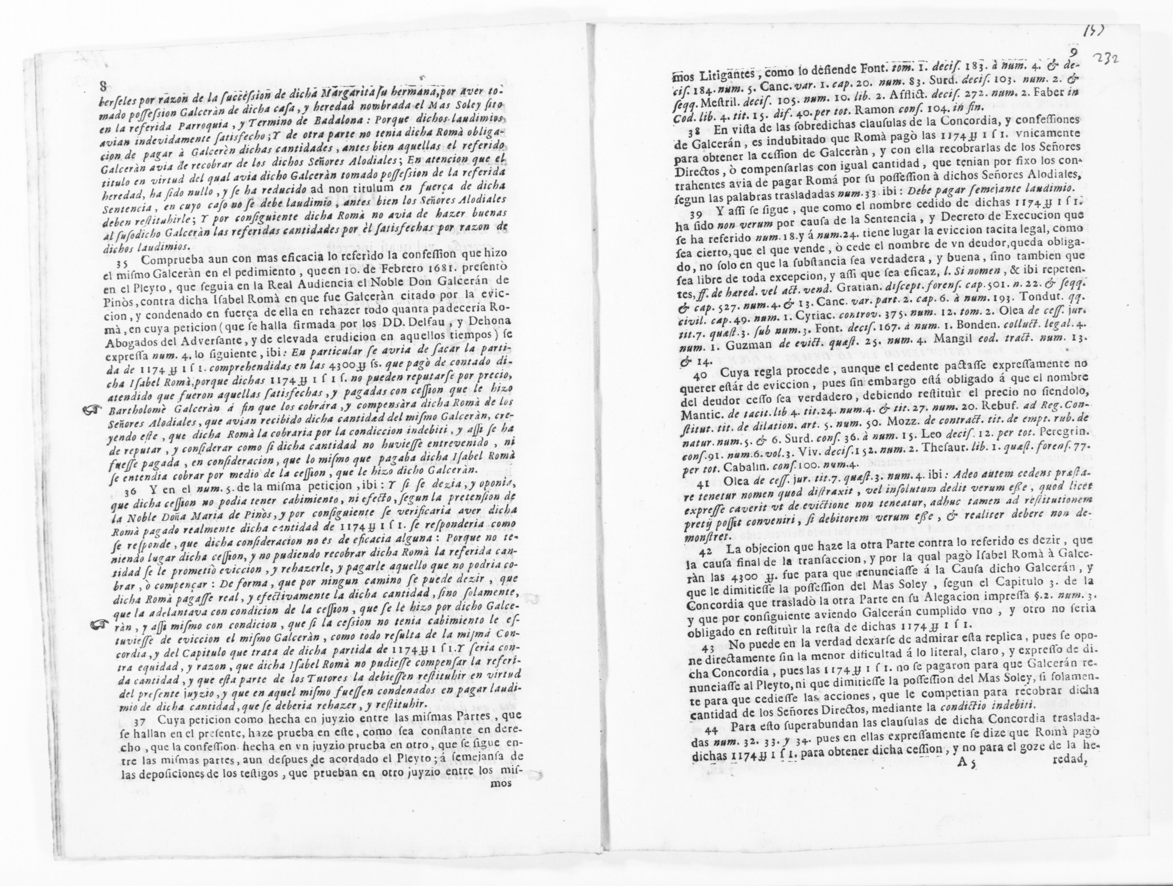 Scanned image of the current content page