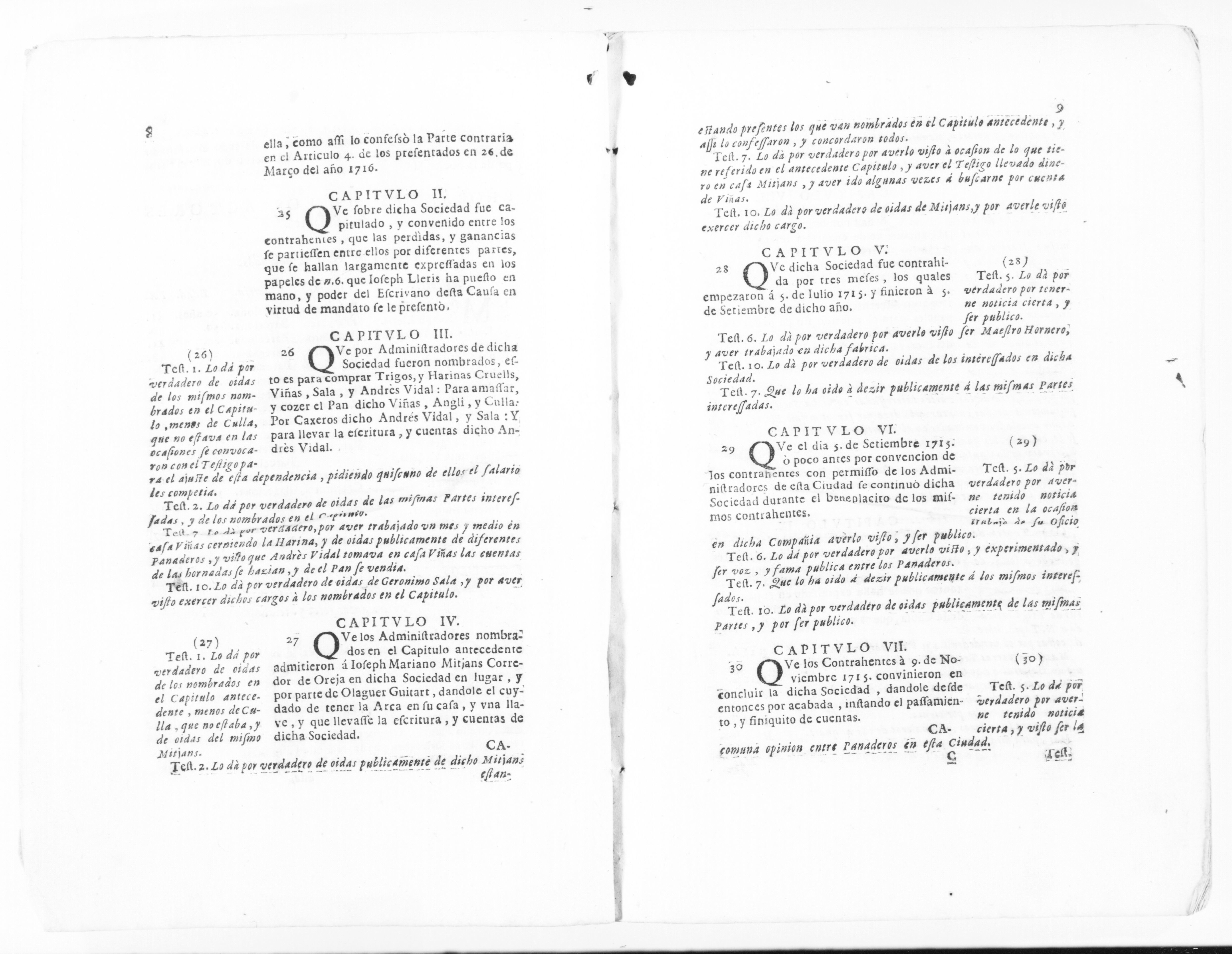 Scanned image of the current content page