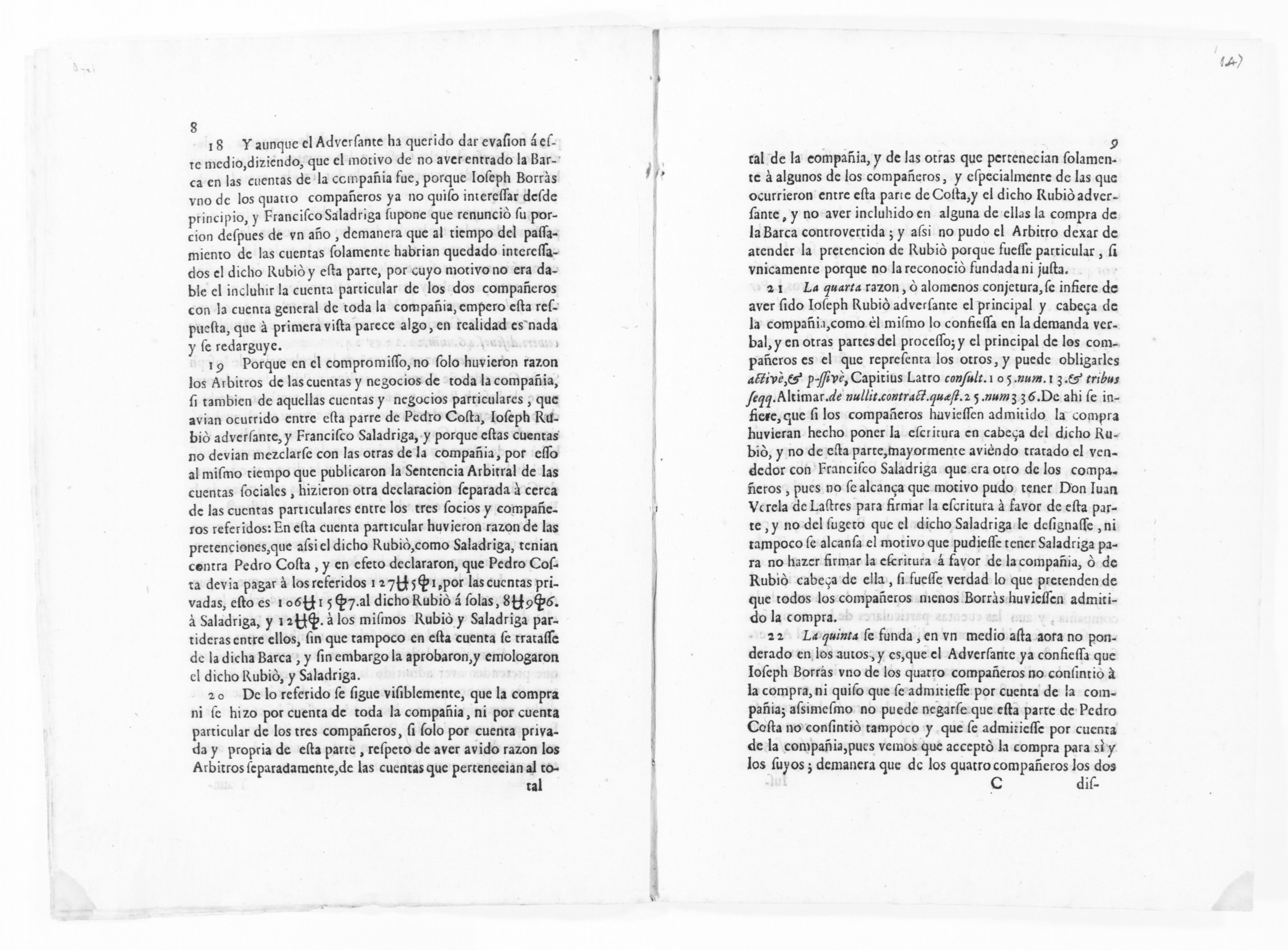 Scanned image of the current content page