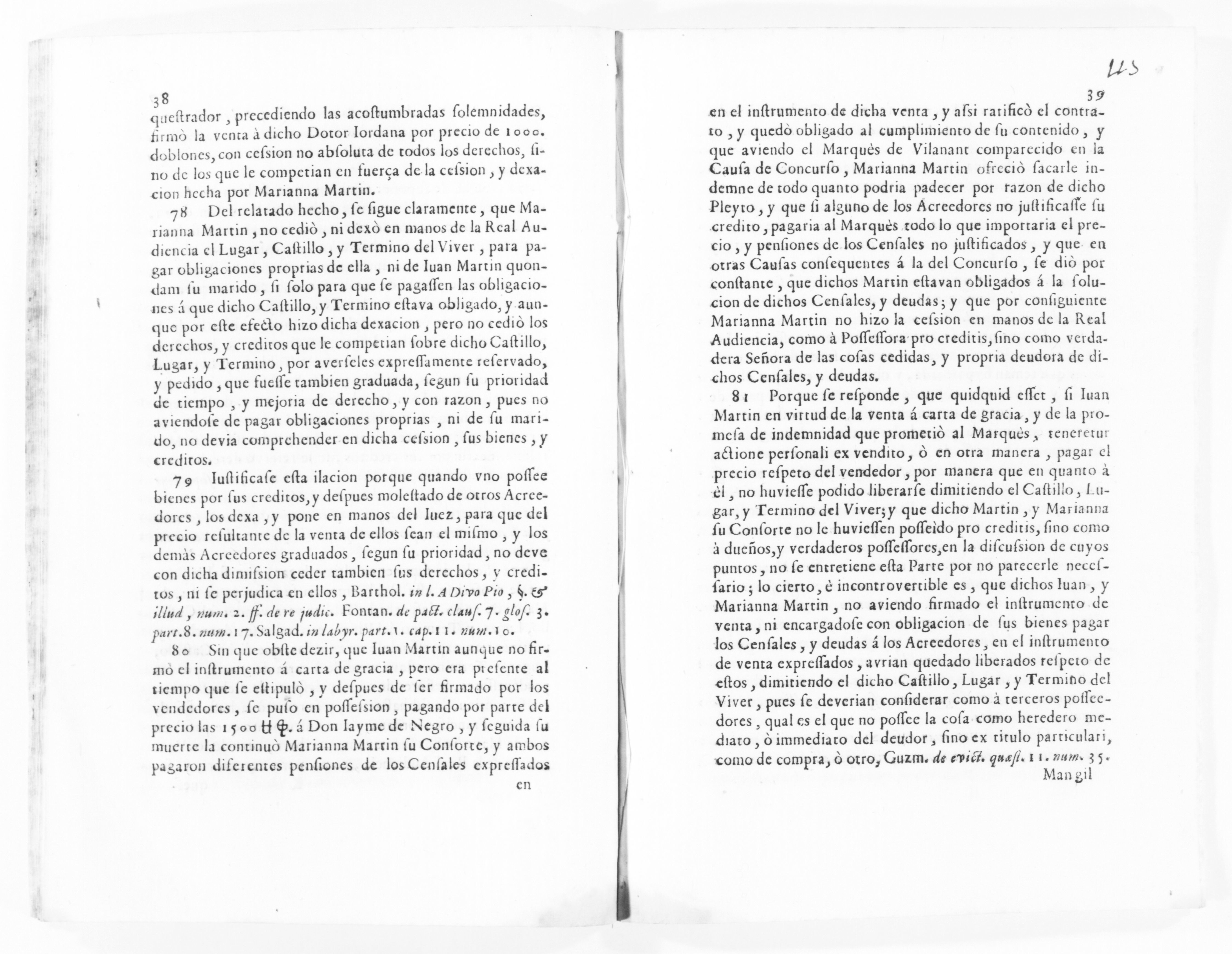 Scanned image of the current content page