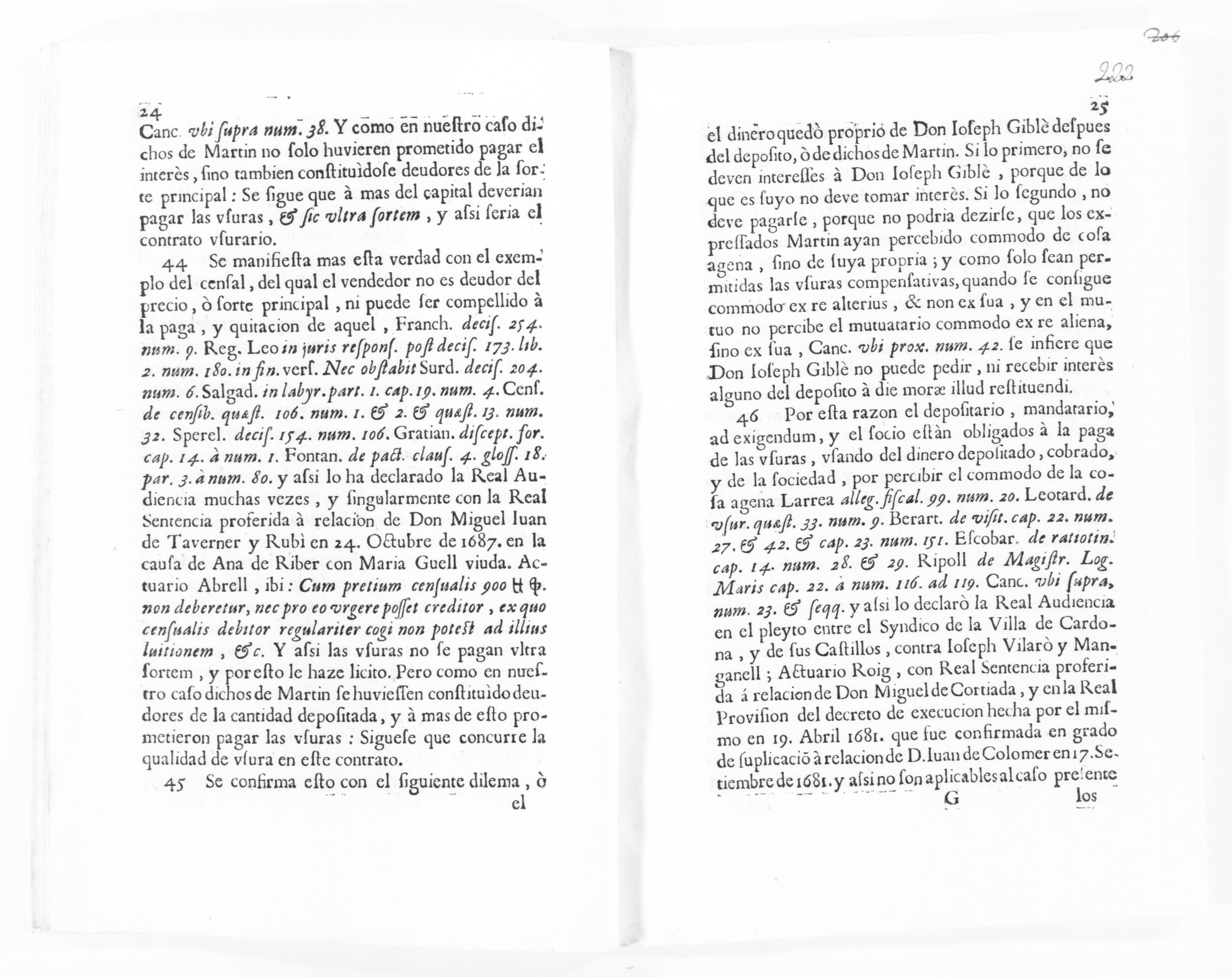 Scanned image of the current content page