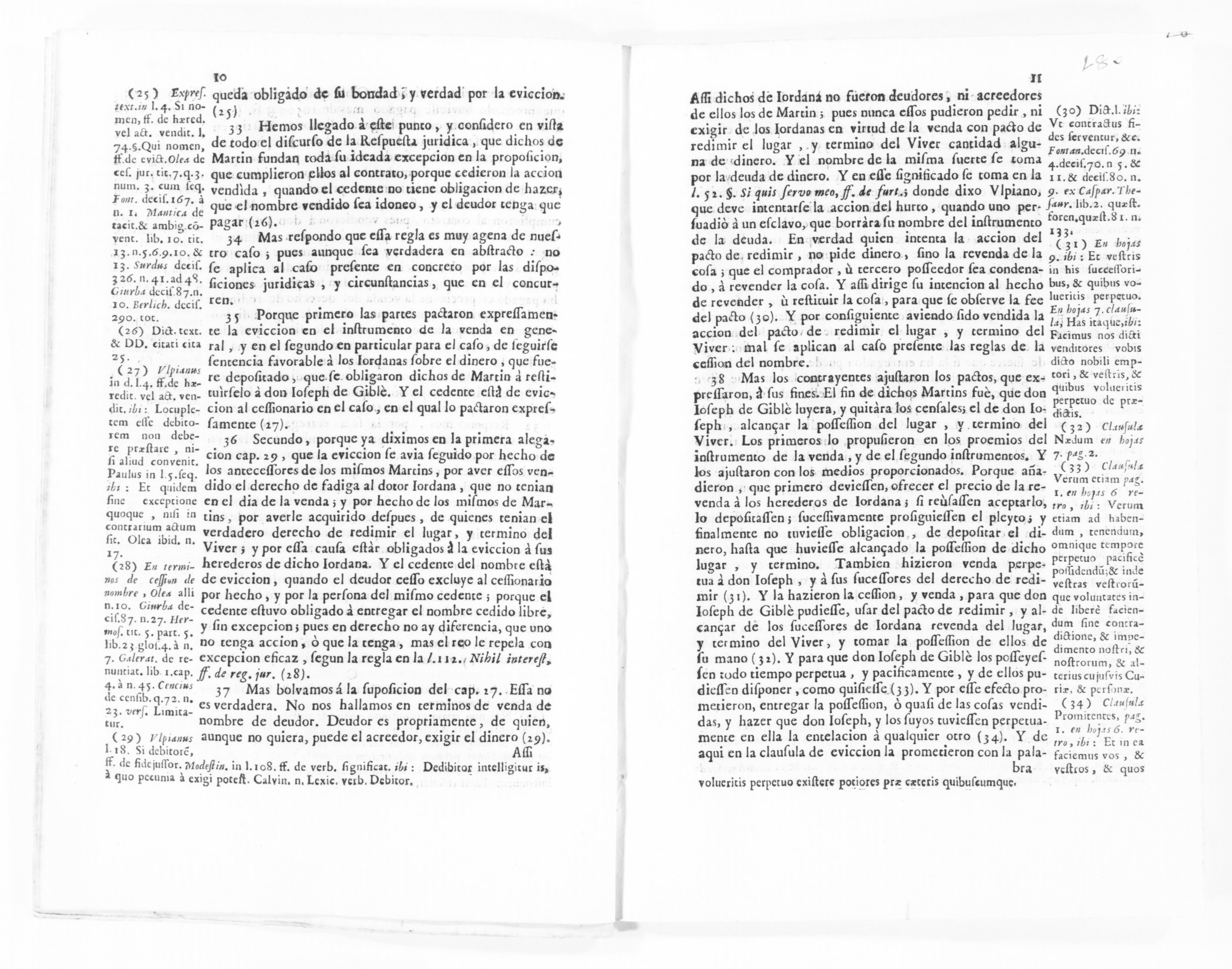 Scanned image of the current content page