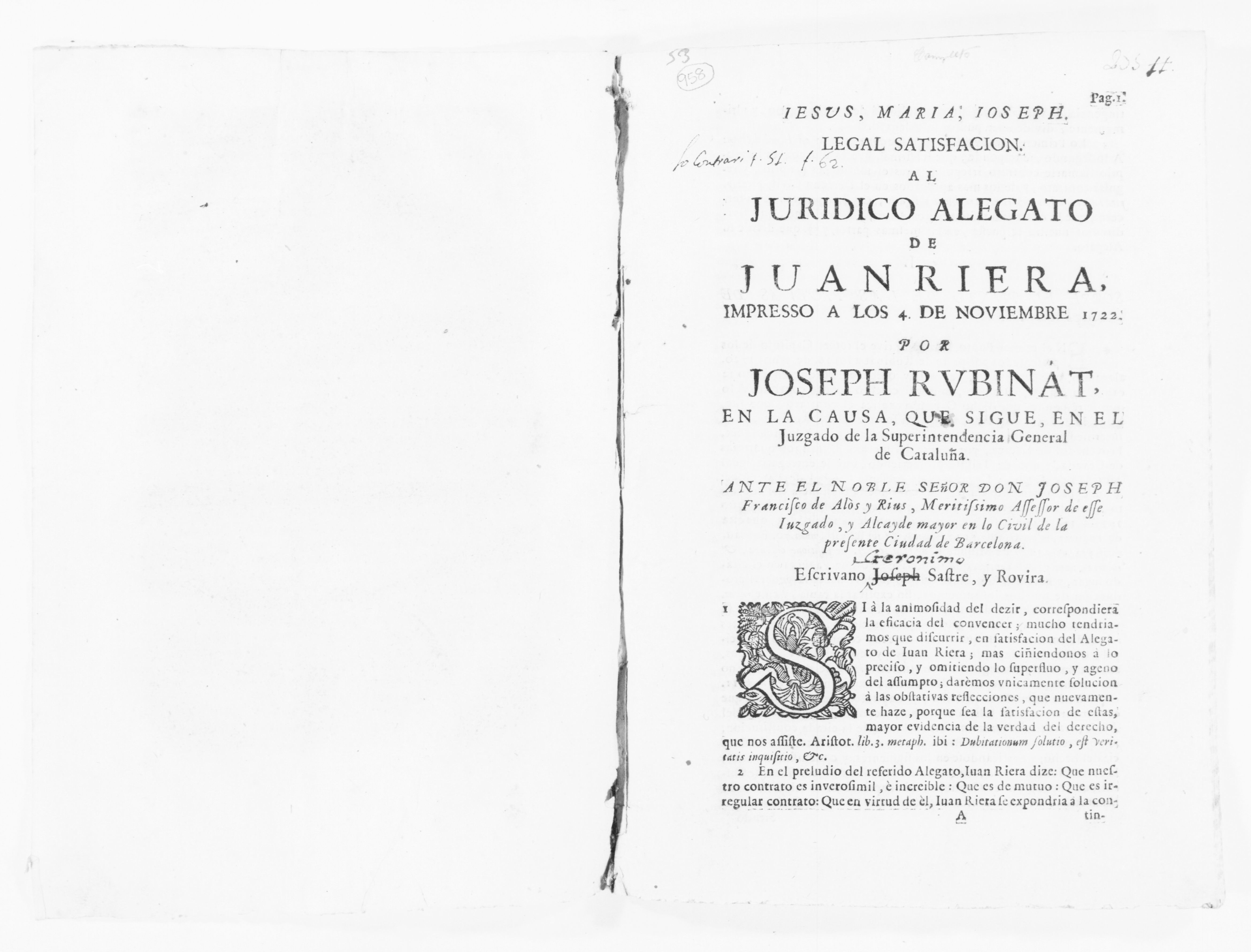 Scanned image of the current content page