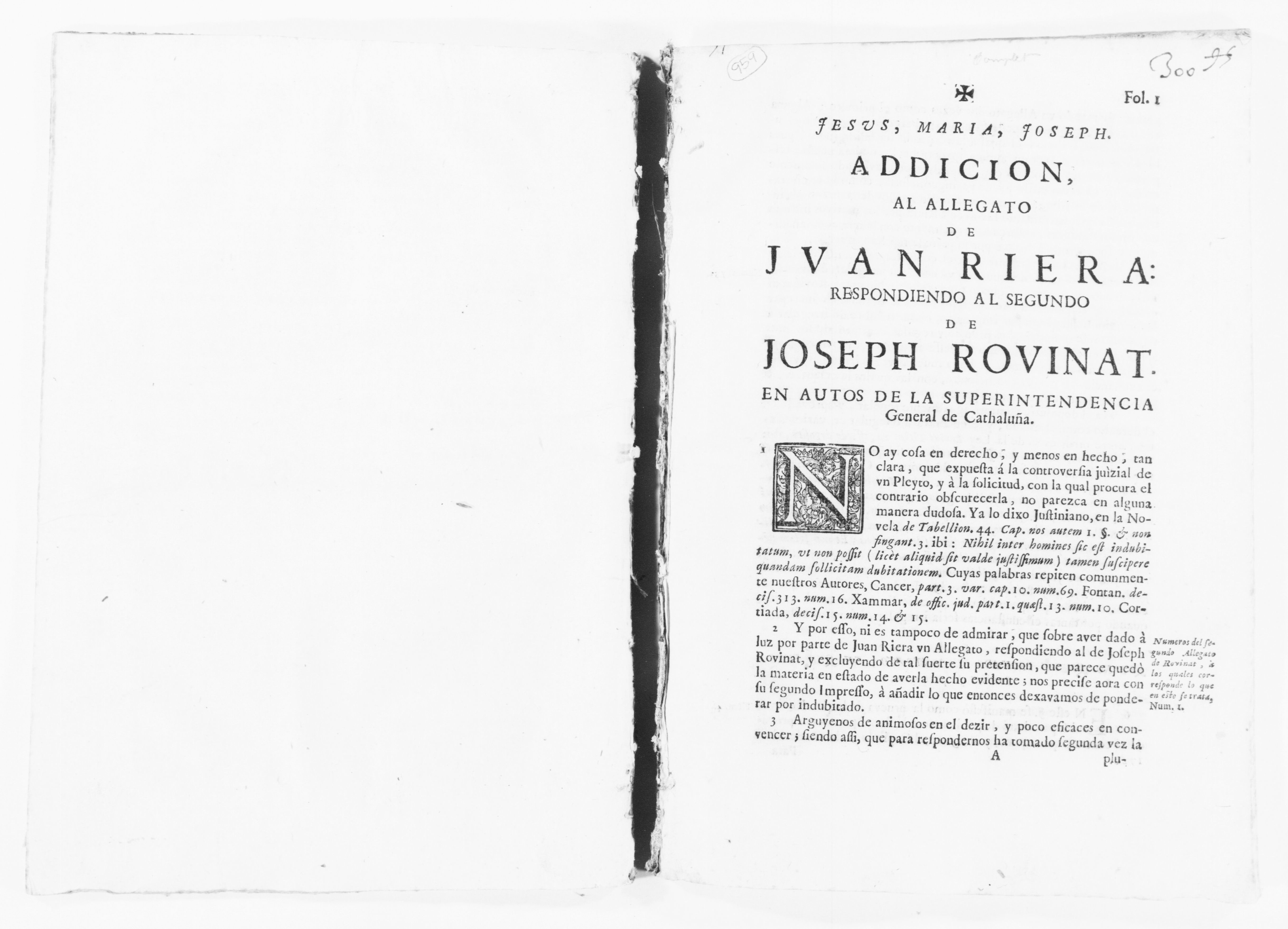 Scanned image of the current content page