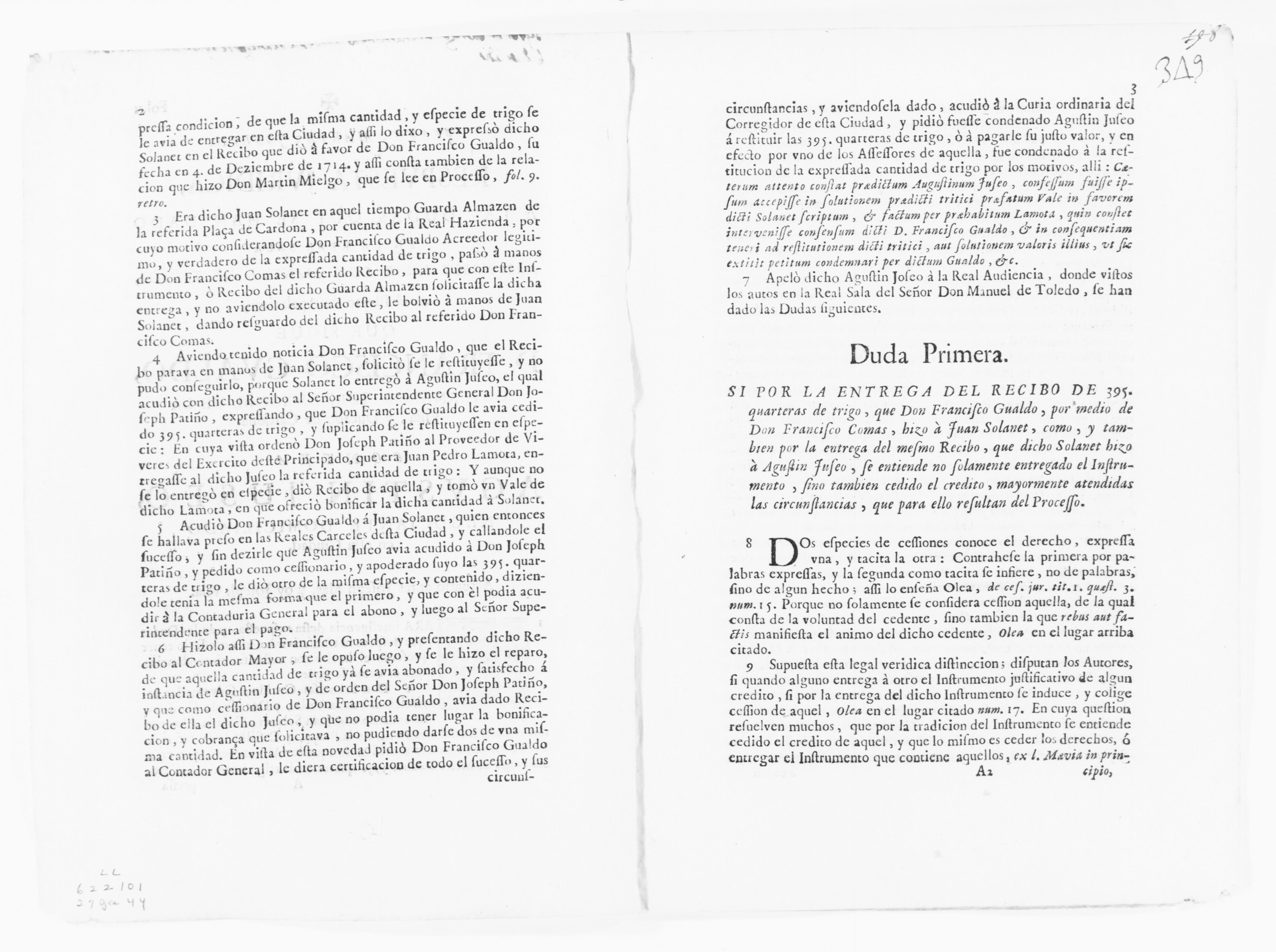 Scanned image of the current content page