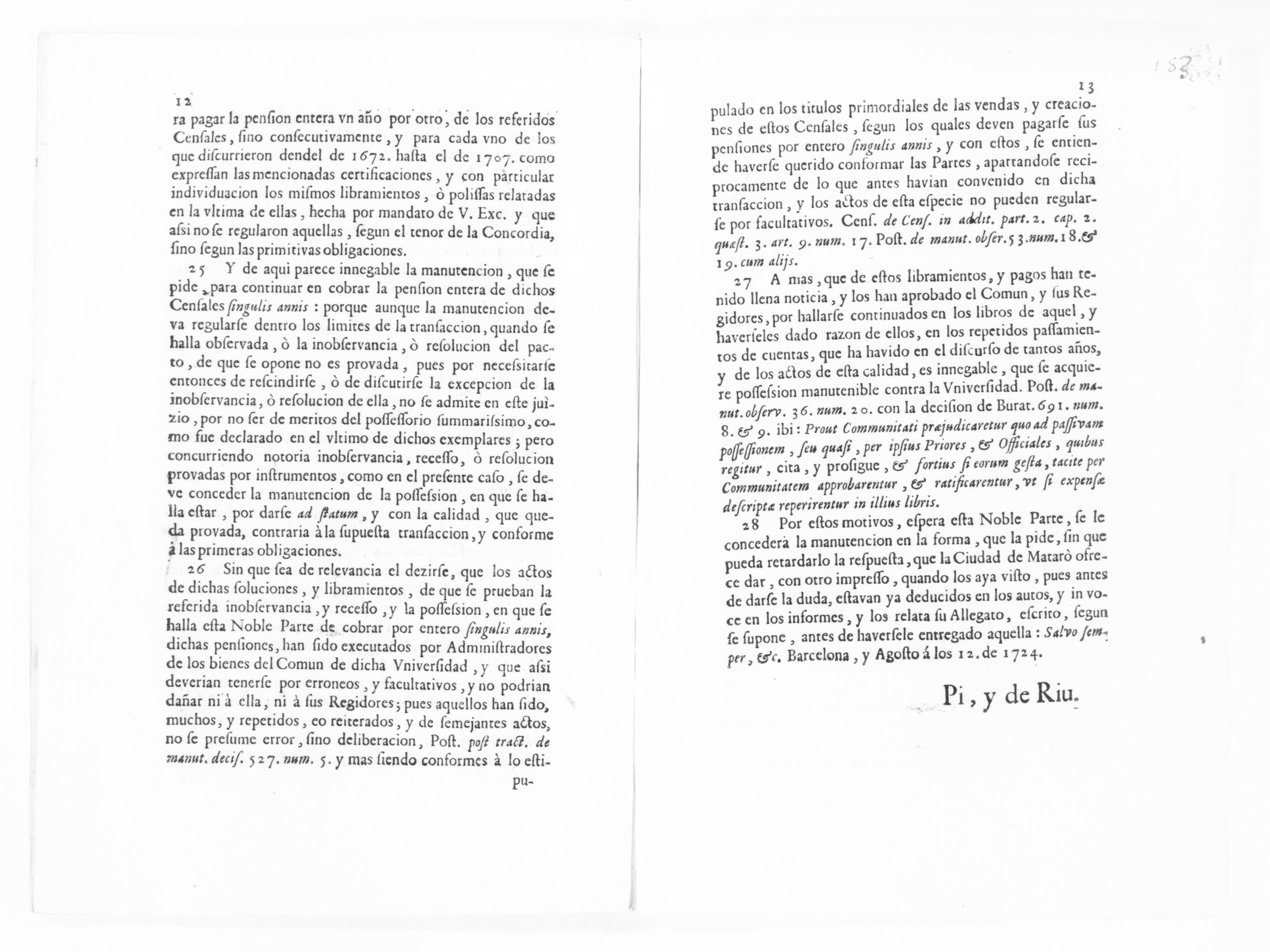 Scanned image of the current content page