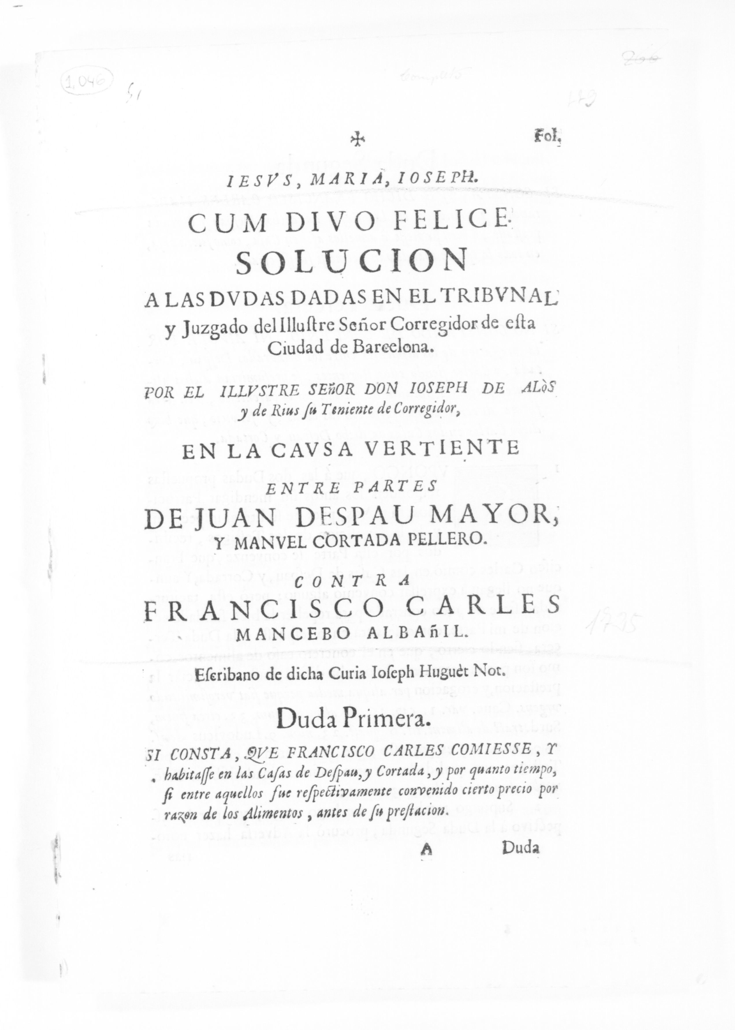 Scanned image of the current content page