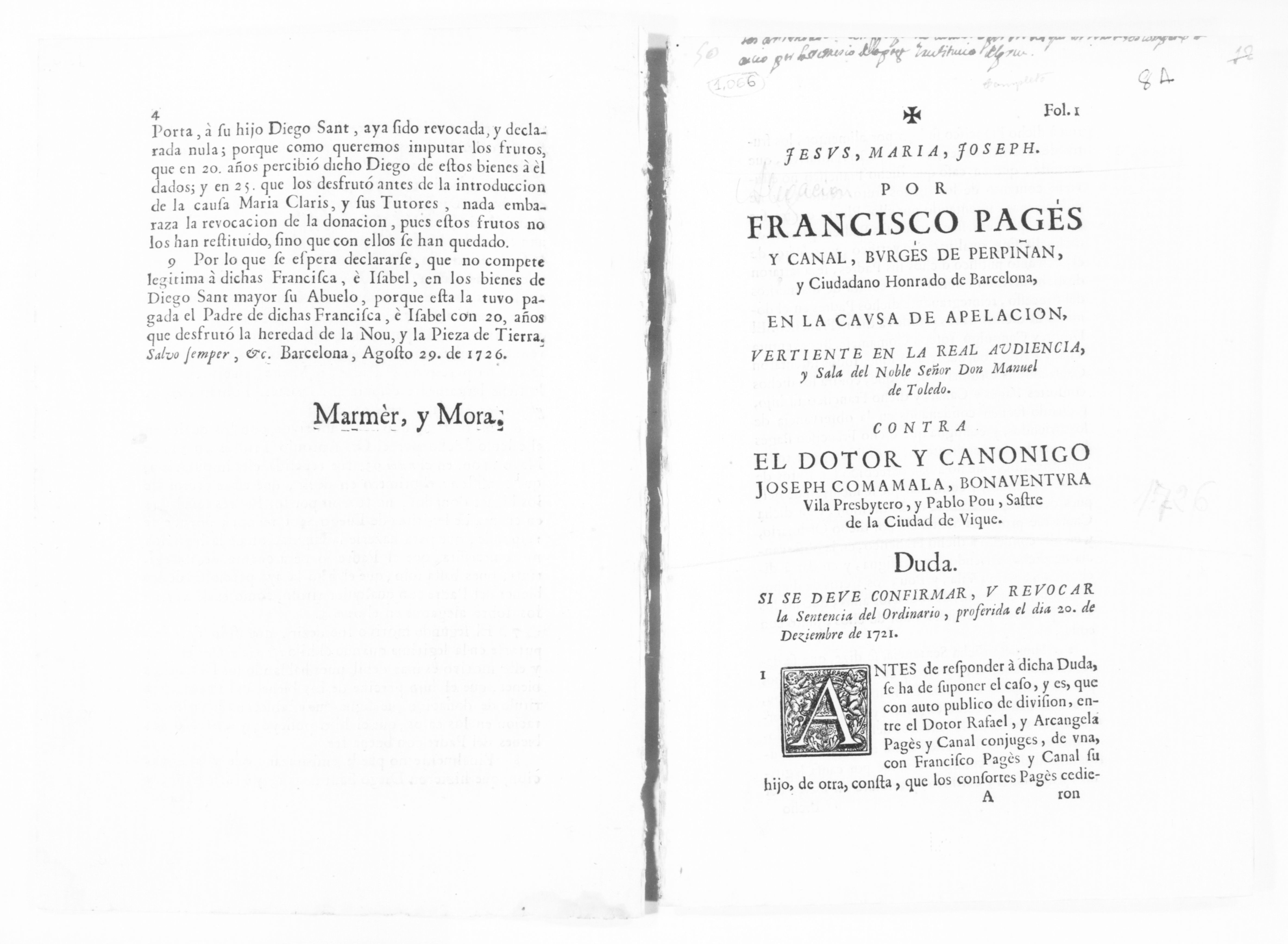 Scanned image of the current content page