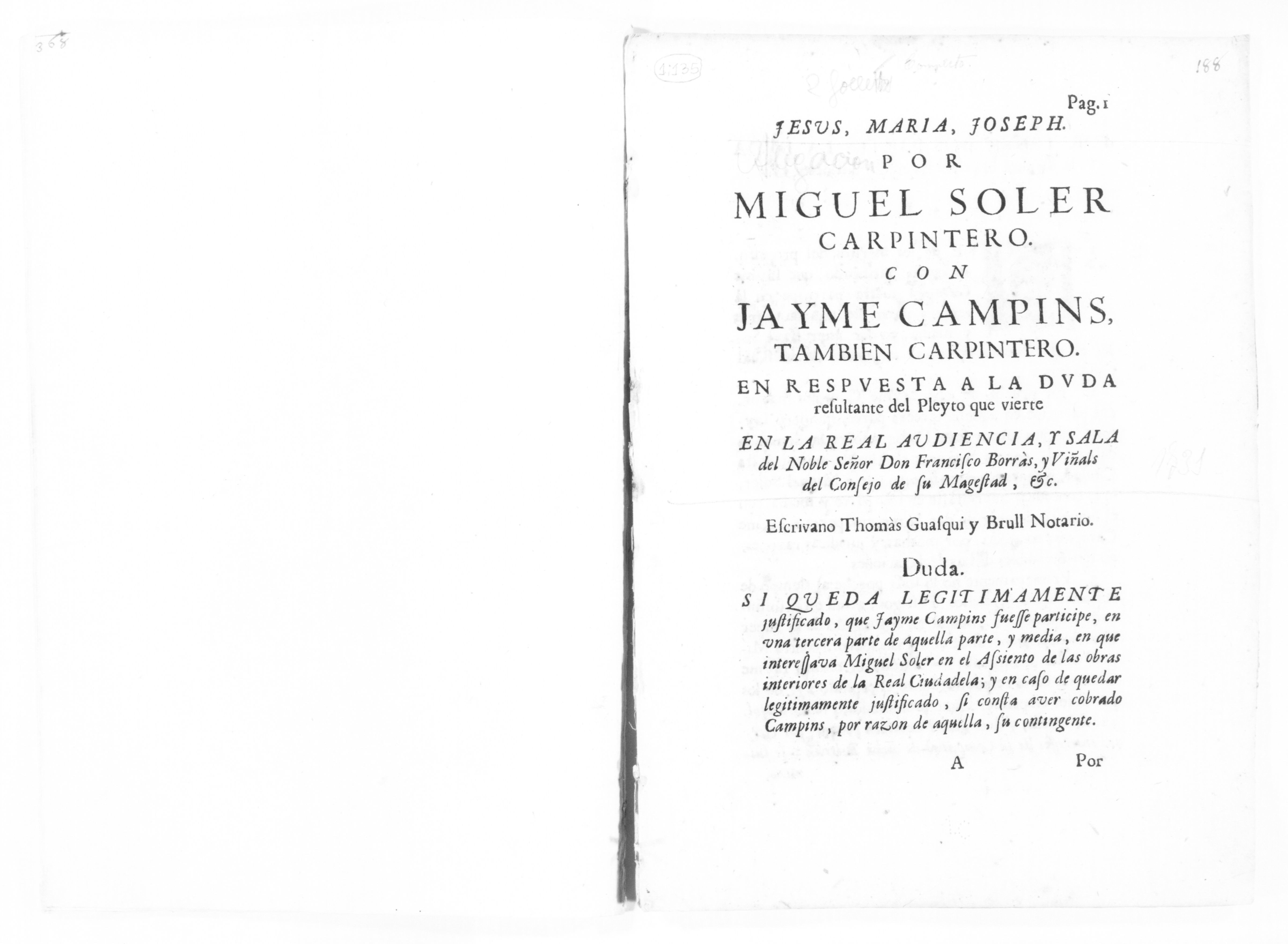 Scanned image of the current content page