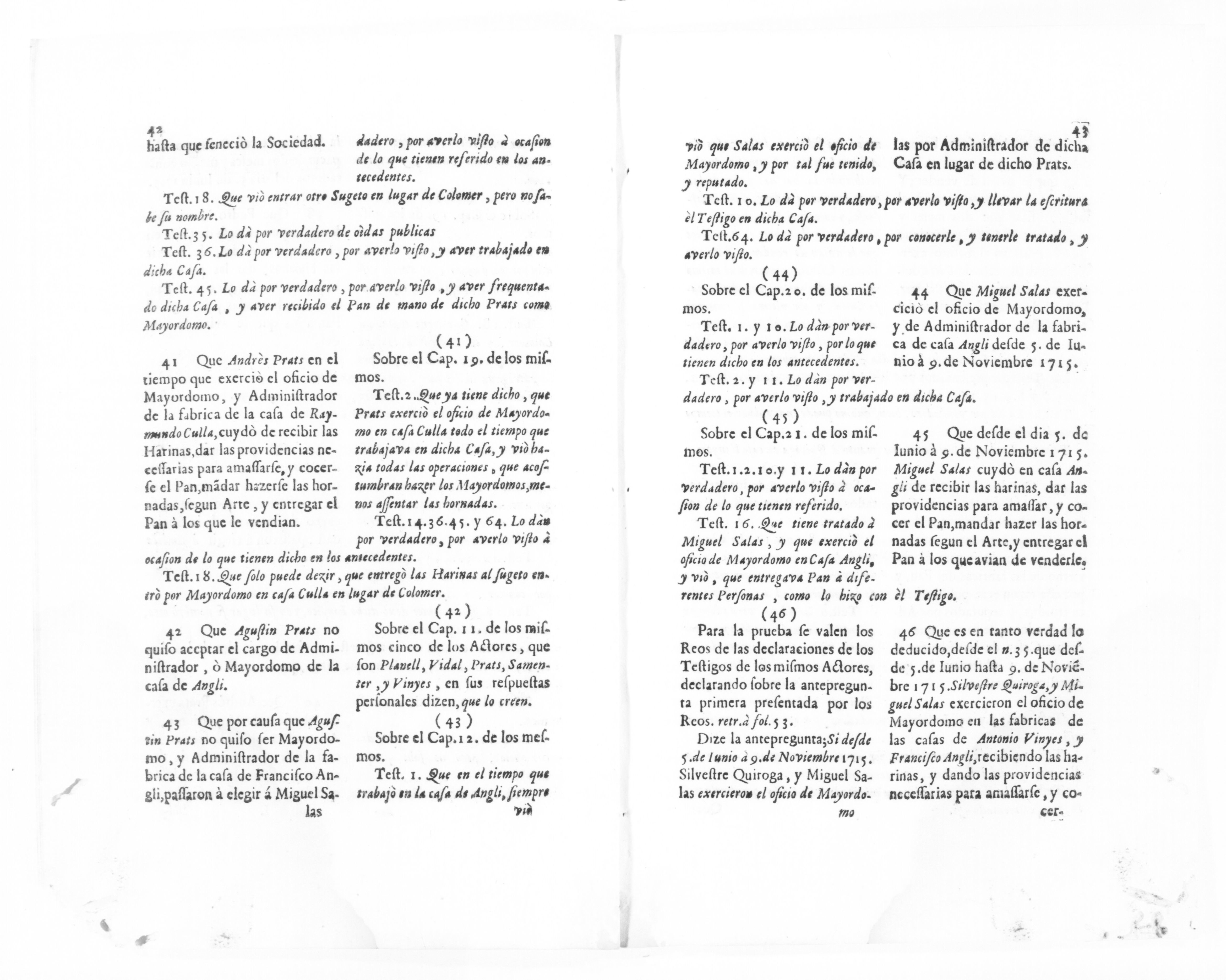 Scanned image of the current content page