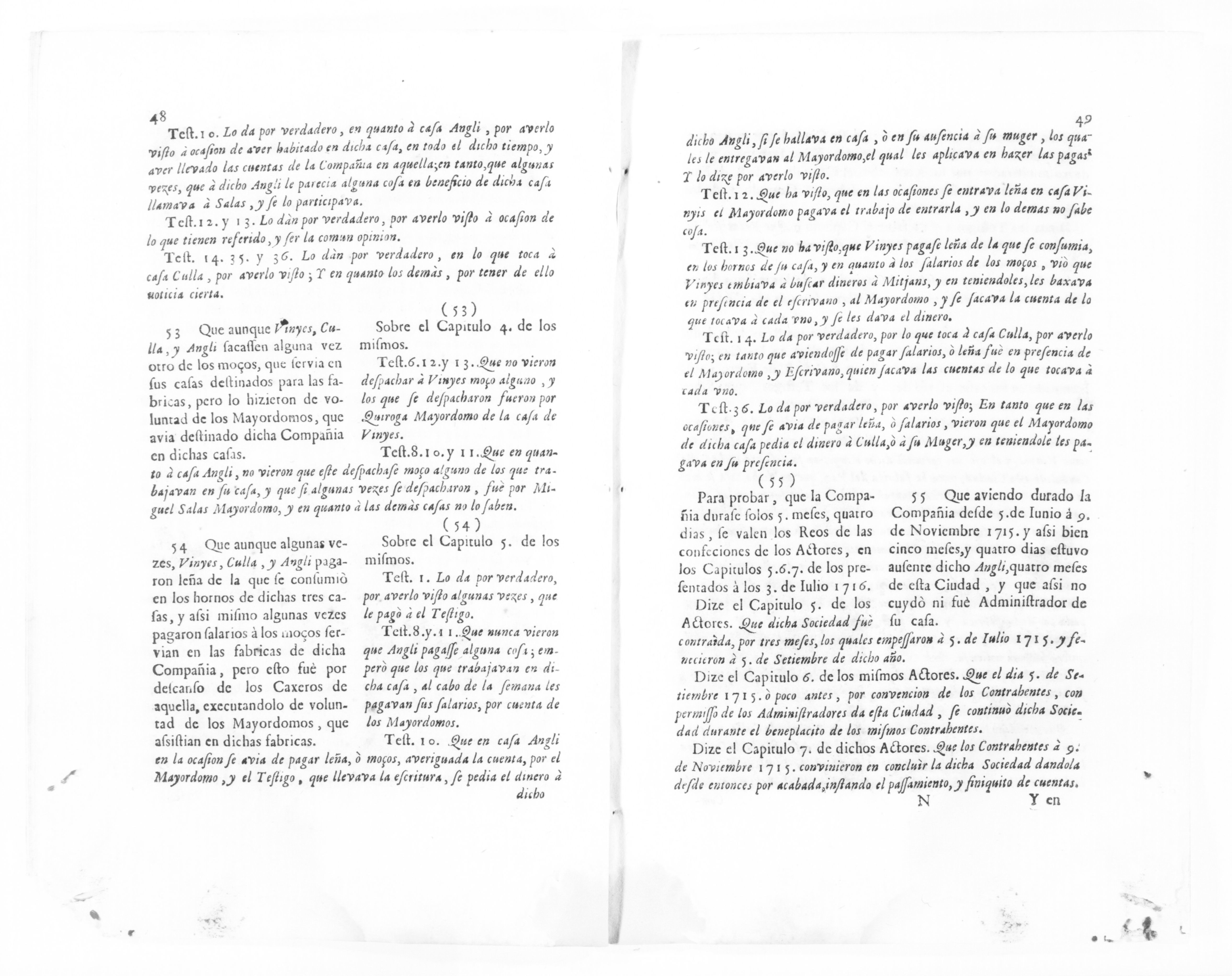 Scanned image of the current content page