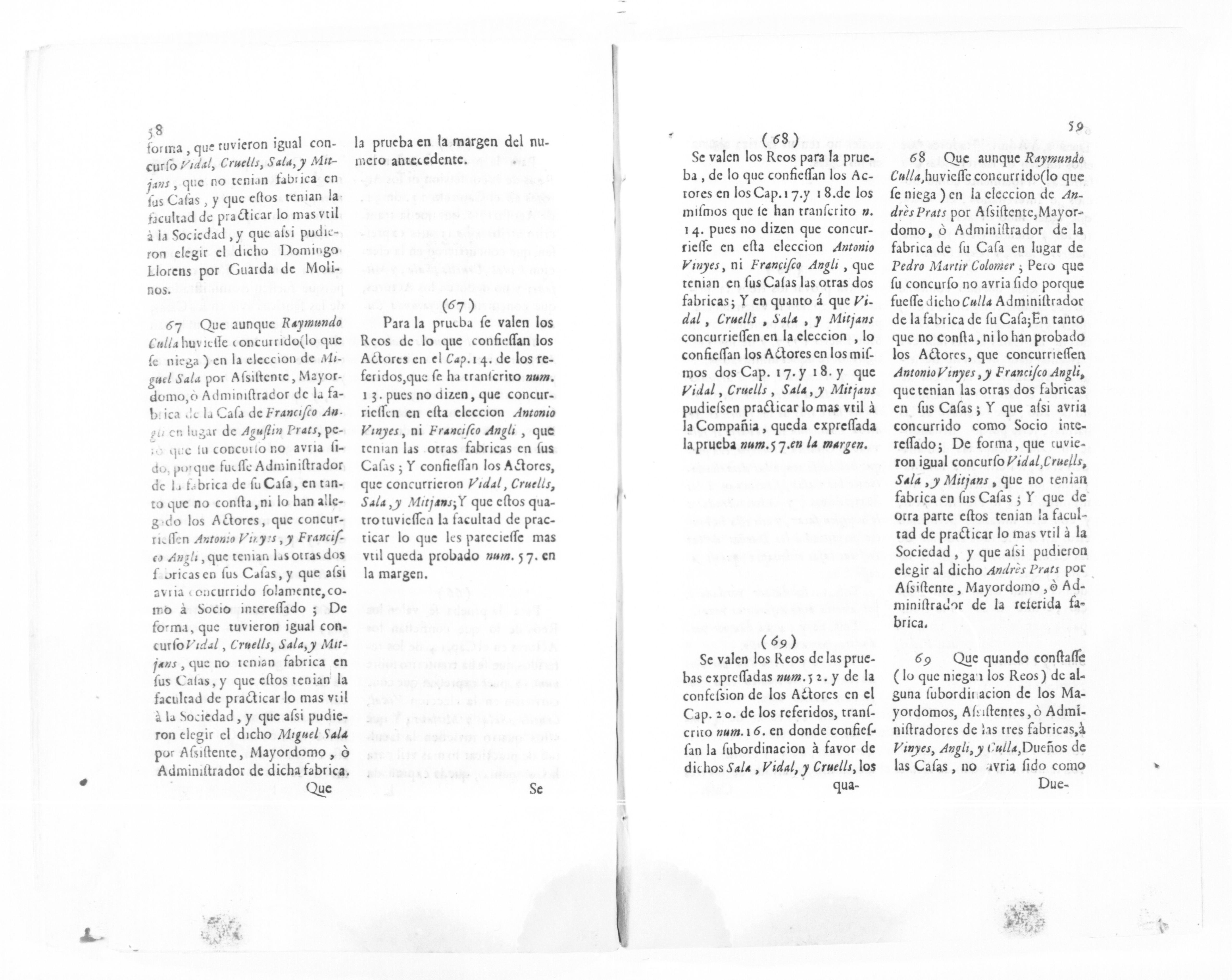 Scanned image of the current content page