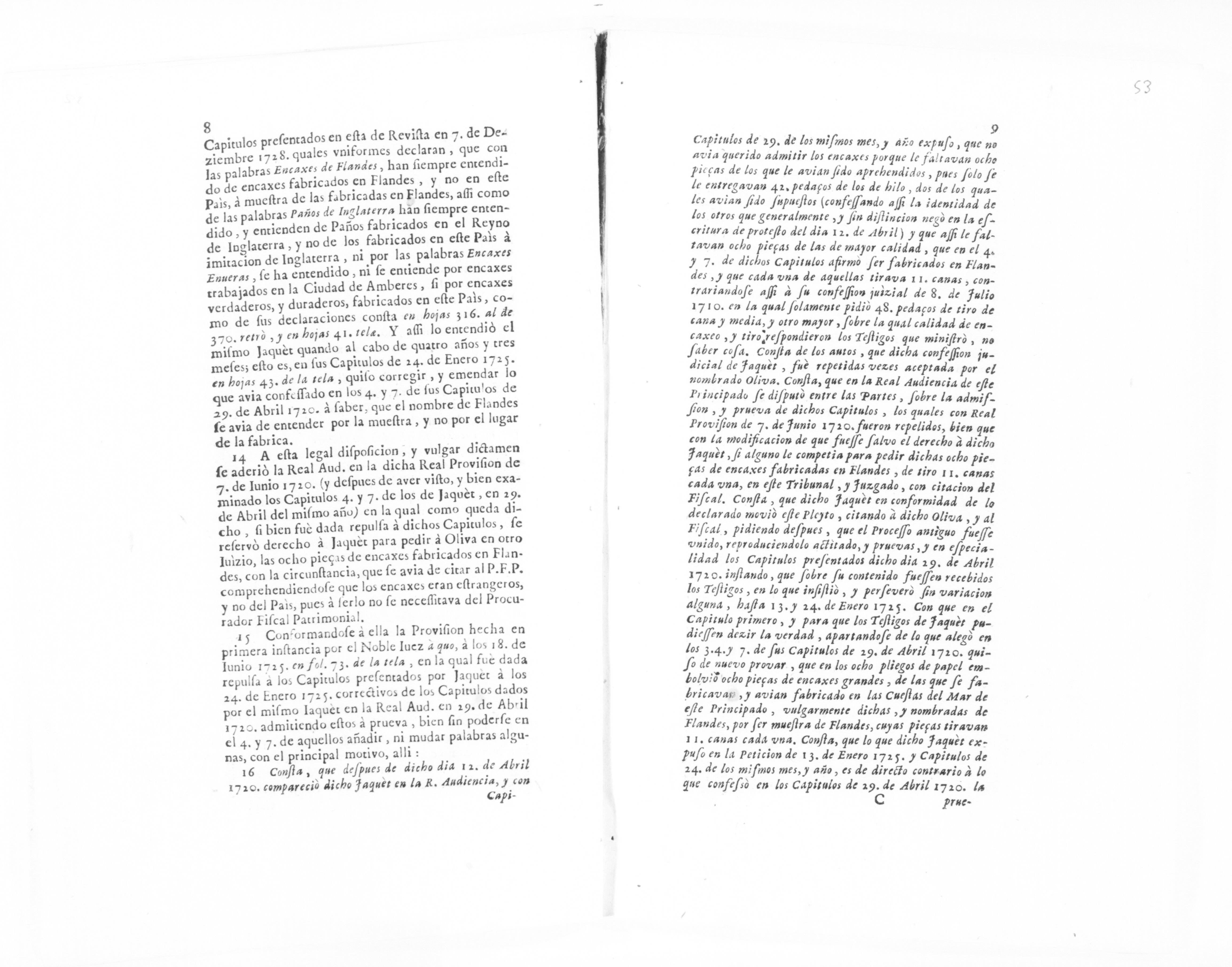 Scanned image of the current content page