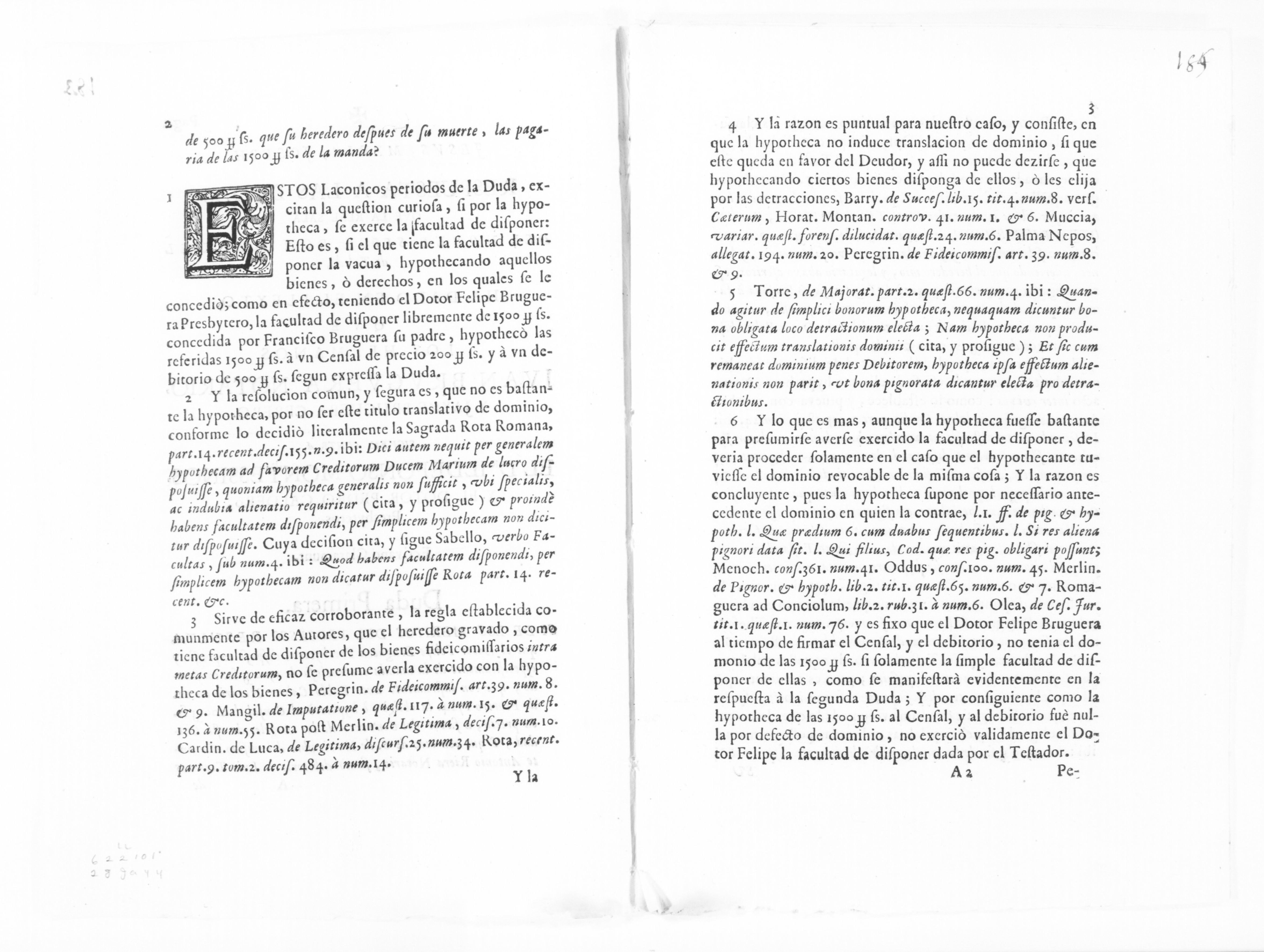 Scanned image of the current content page