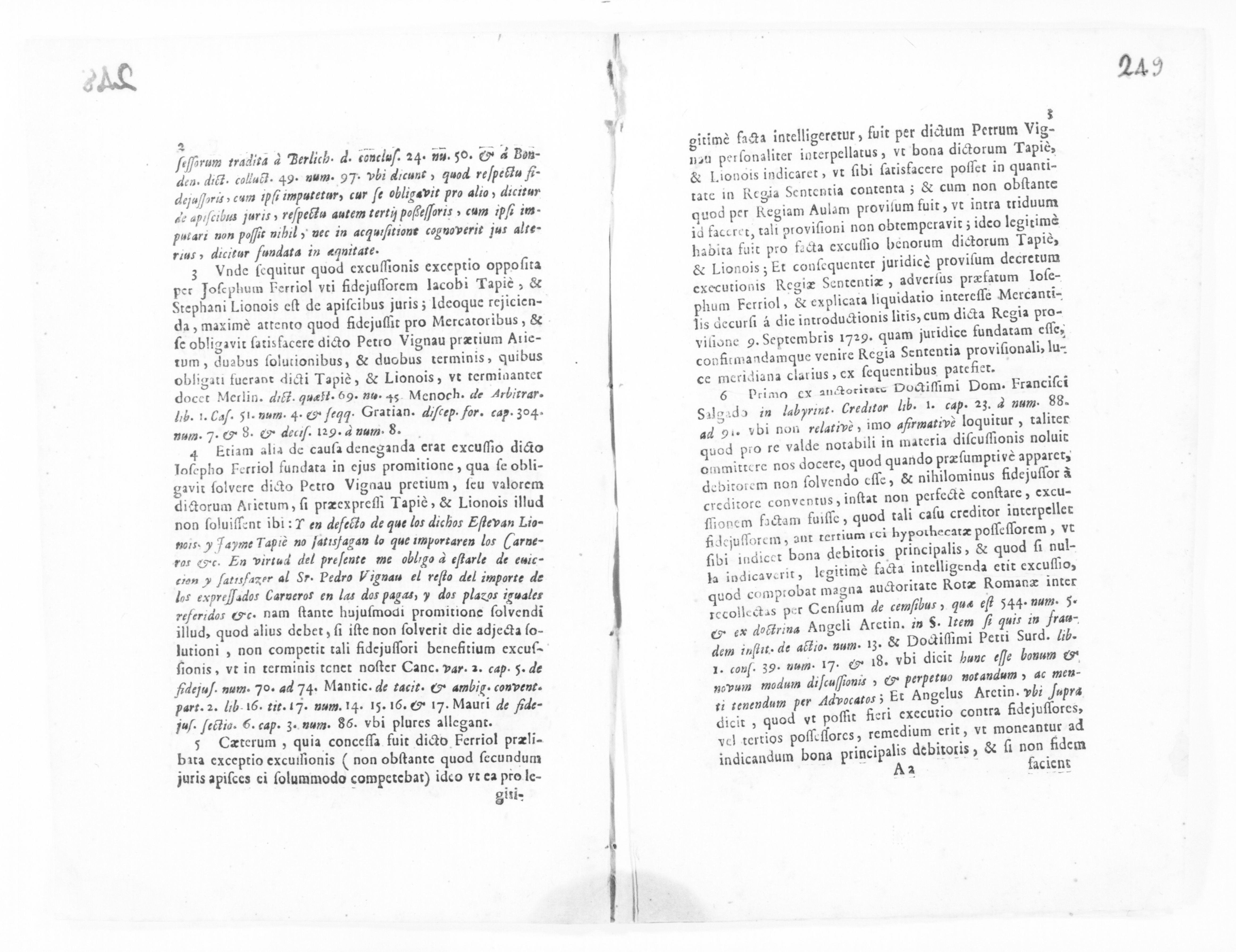 Scanned image of the current content page