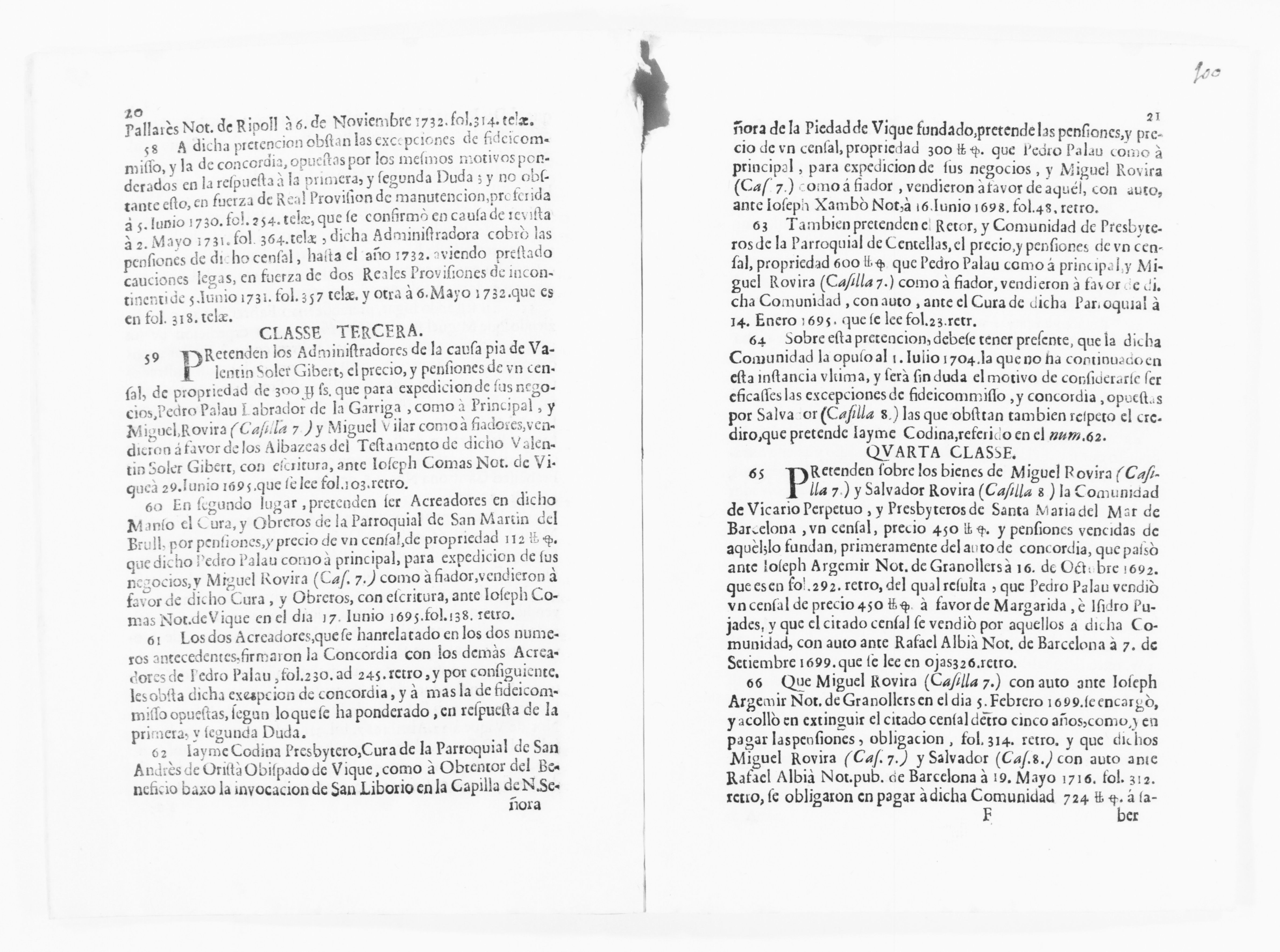 Scanned image of the current content page