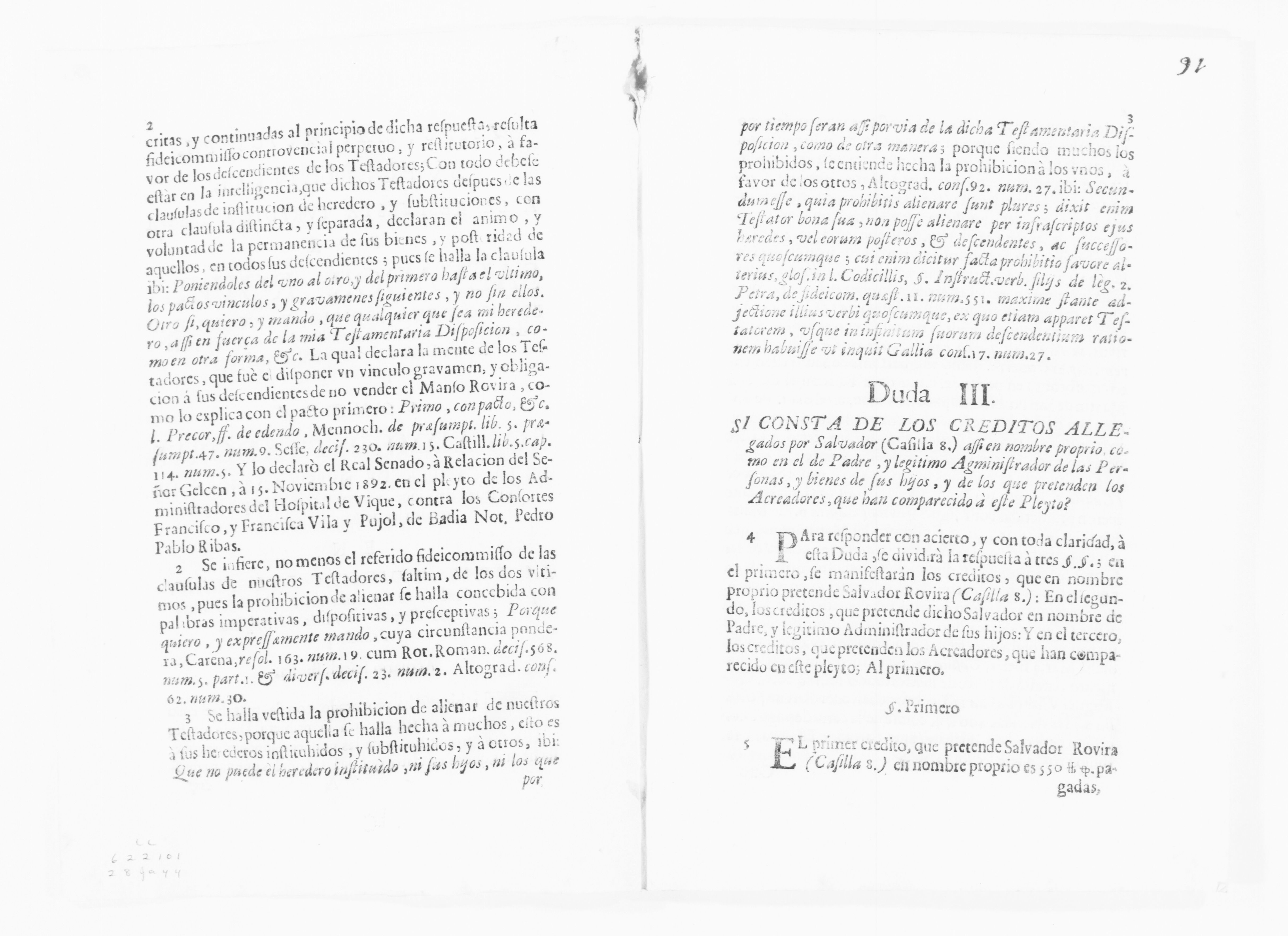 Scanned image of the current content page