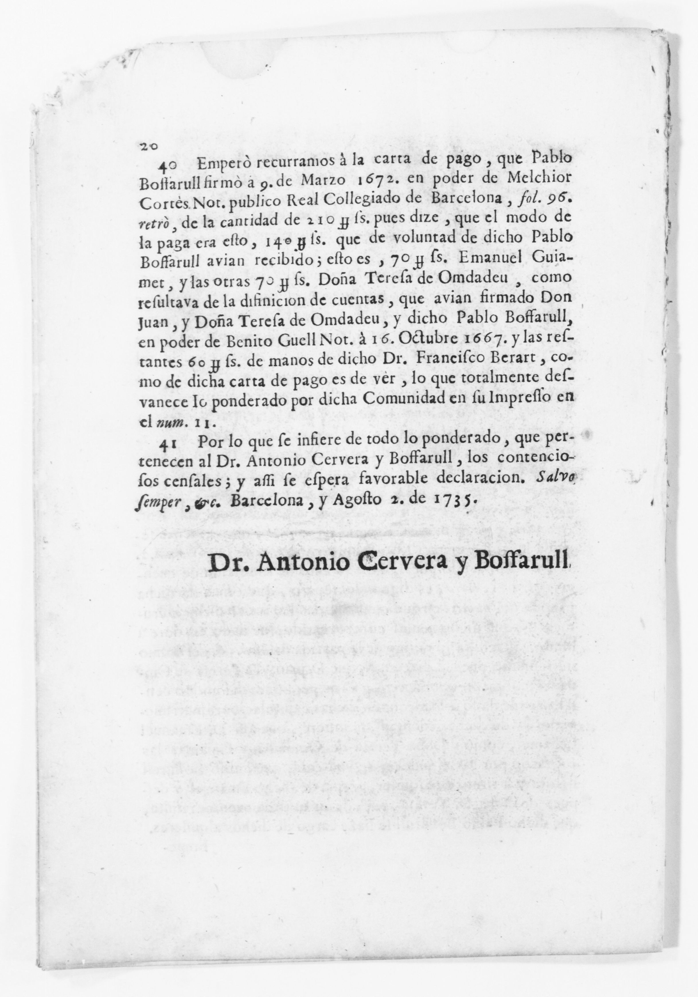 Scanned image of the current content page