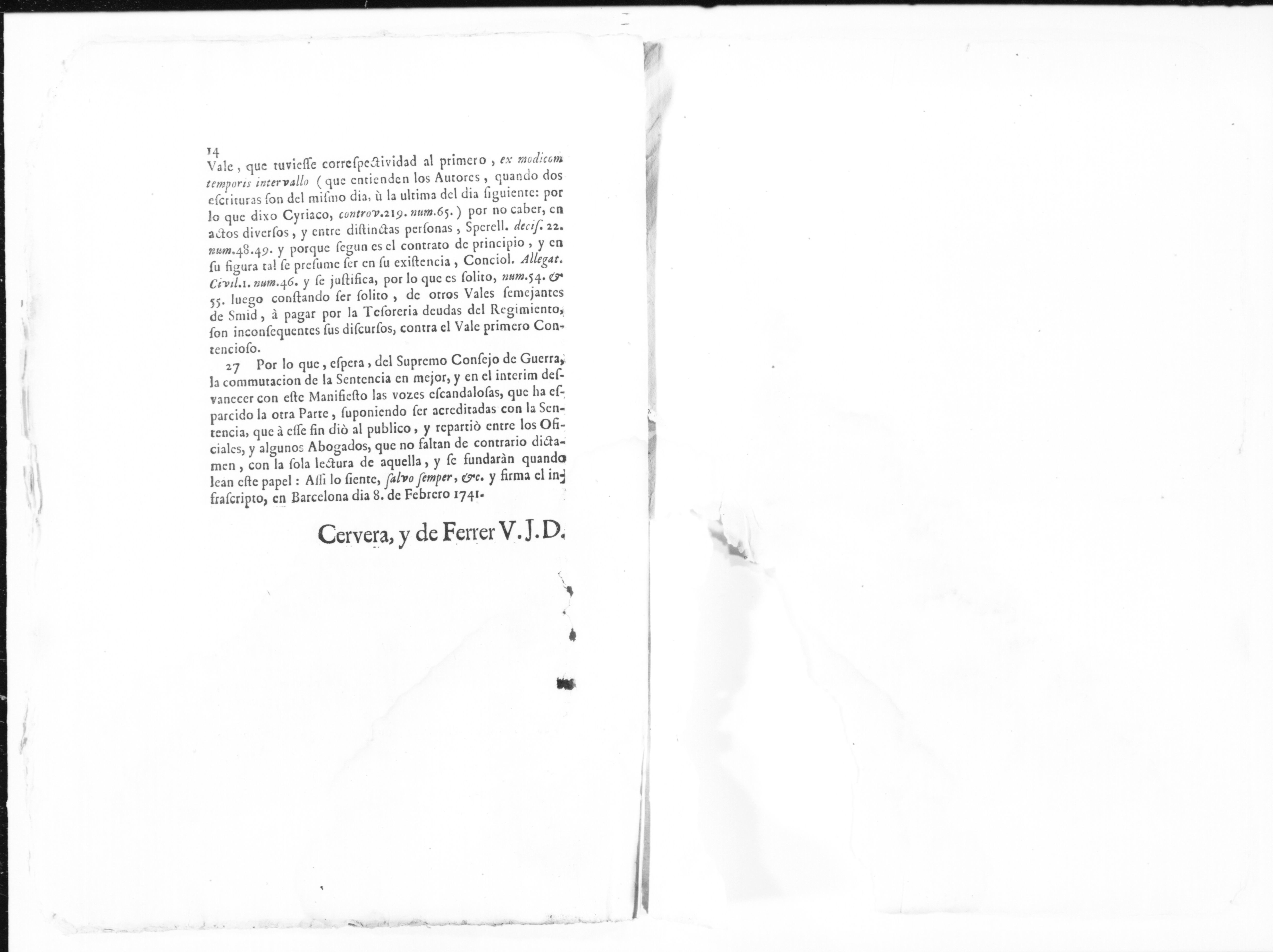 Scanned image of the current content page