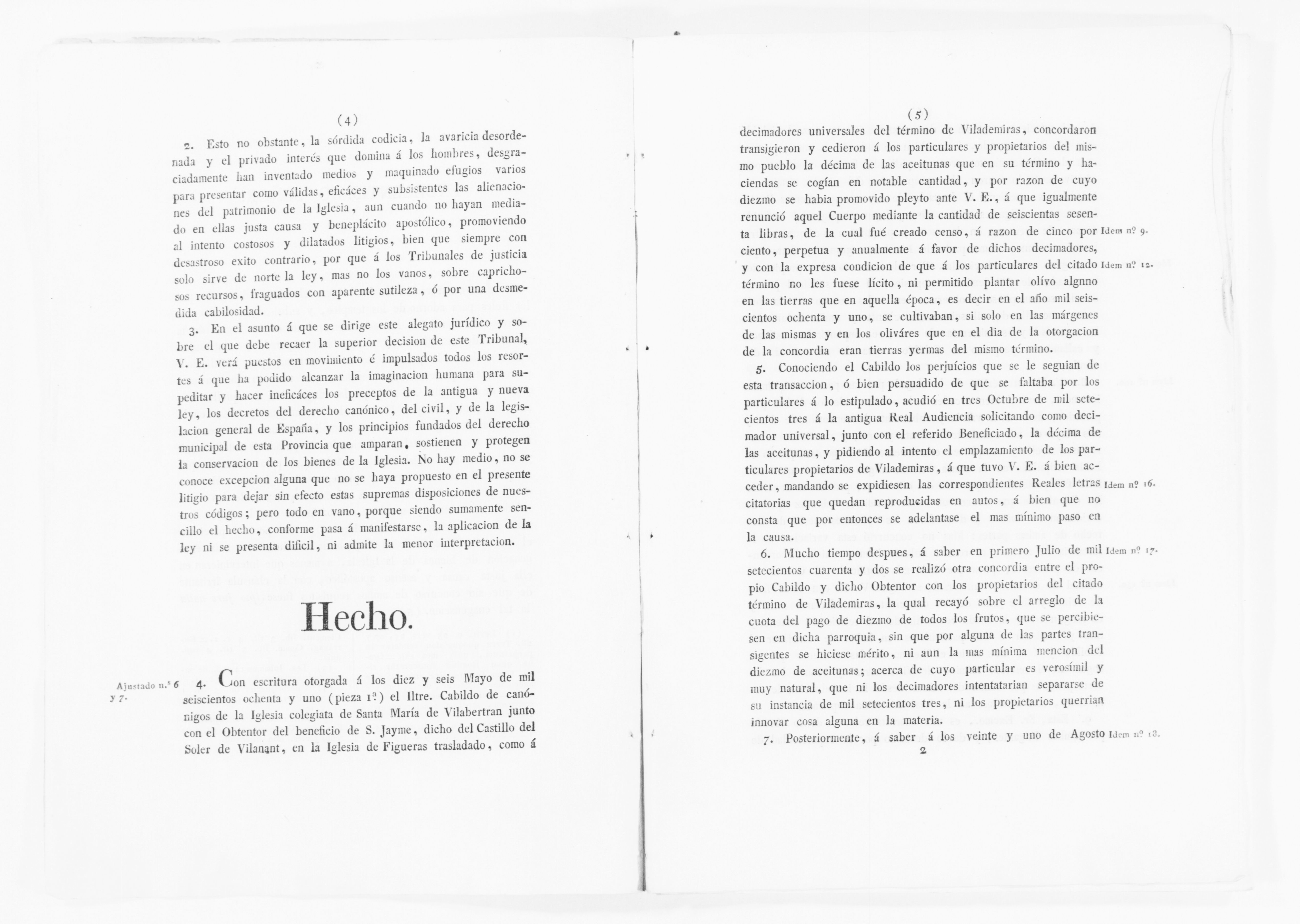 Scanned image of the current content page