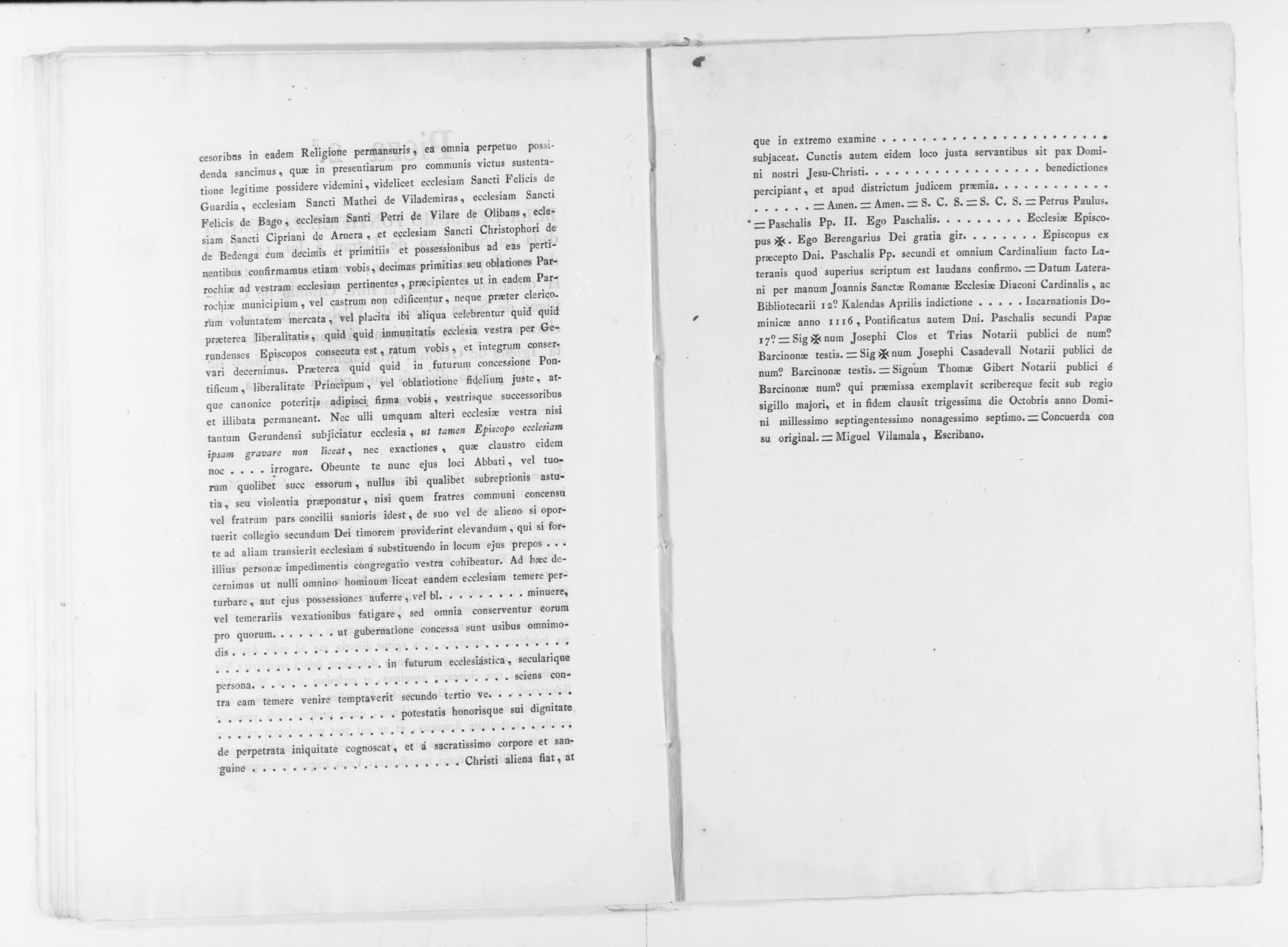 Scanned image of the current content page