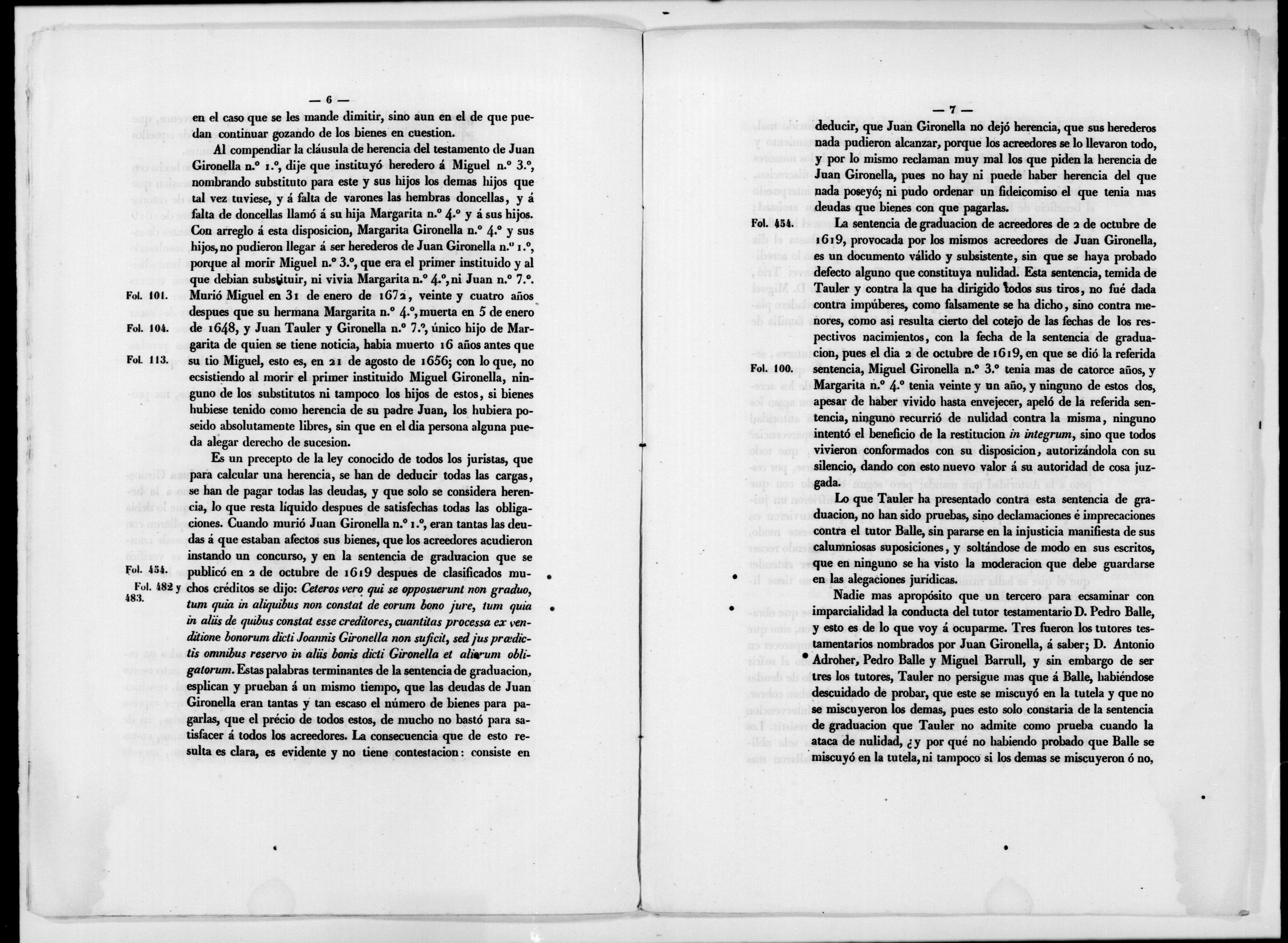 Scanned image of the current content page