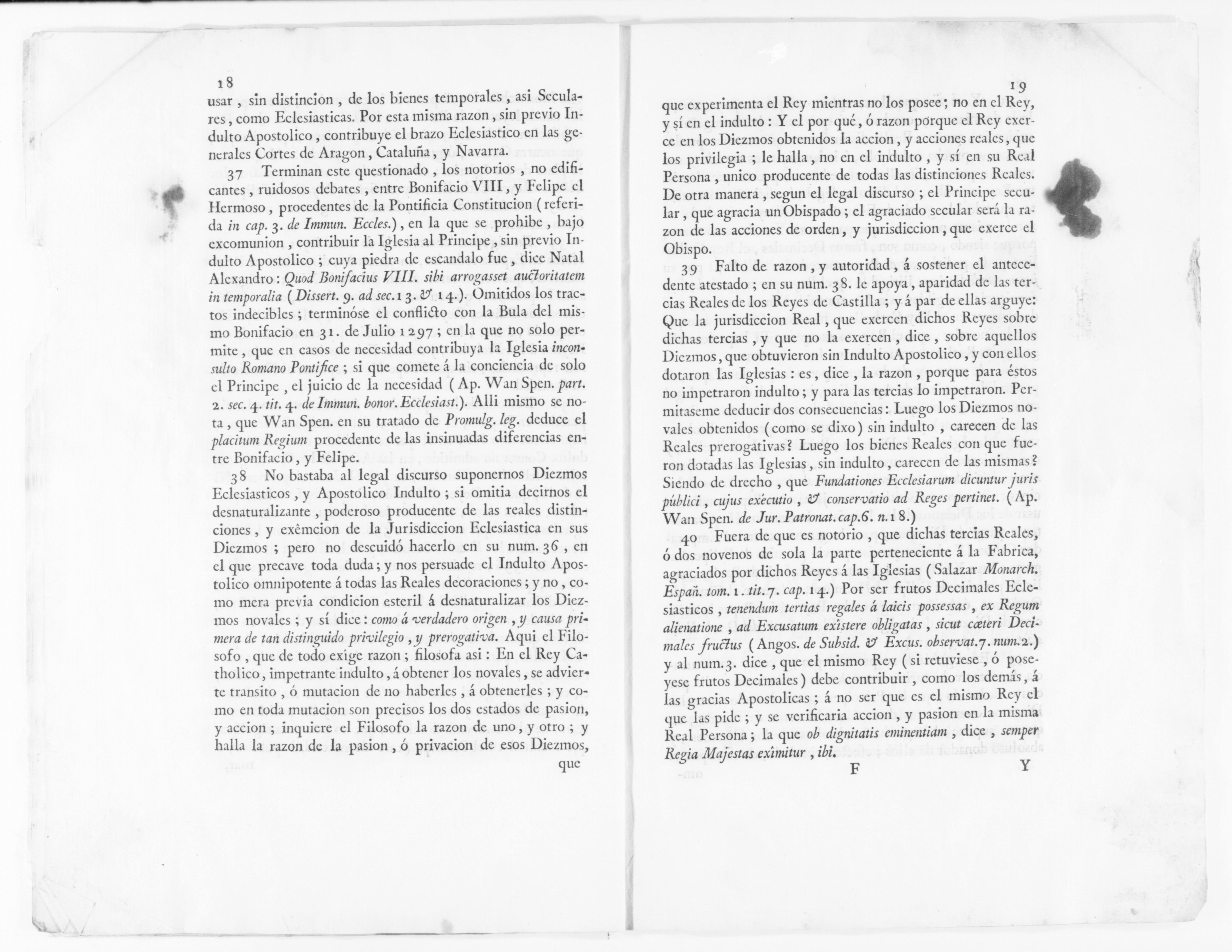 Scanned image of the current content page