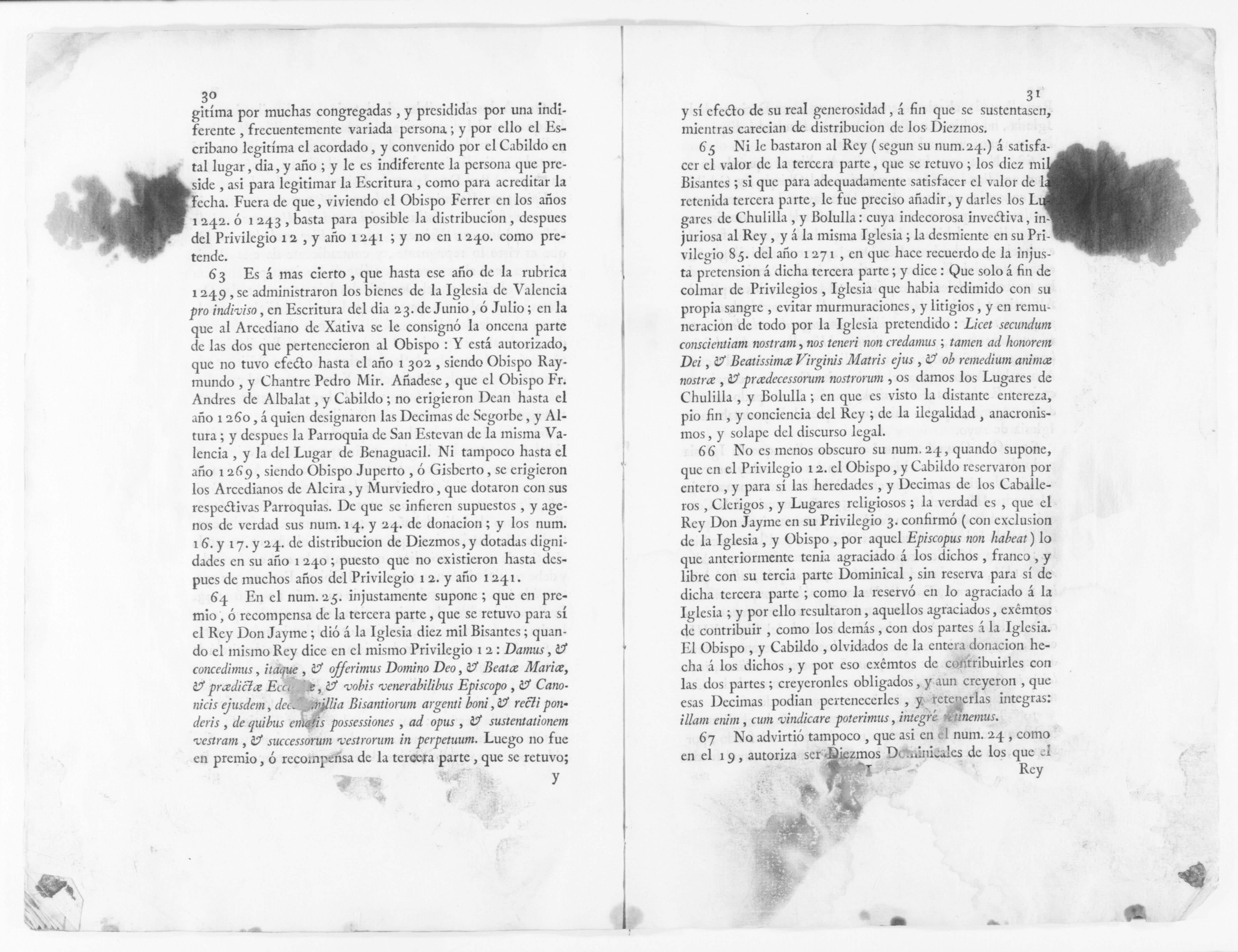 Scanned image of the current content page