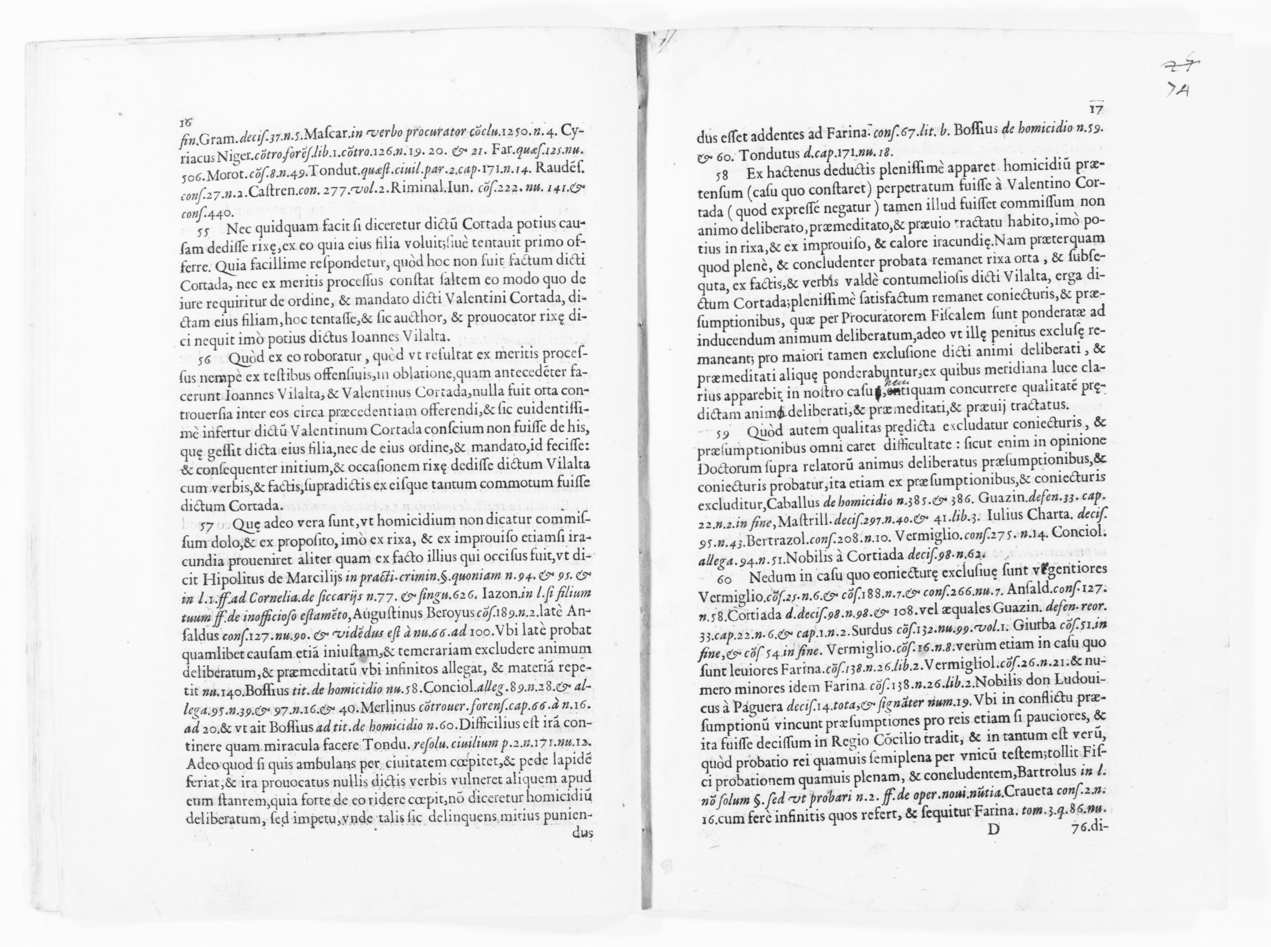 Scanned image of the current content page