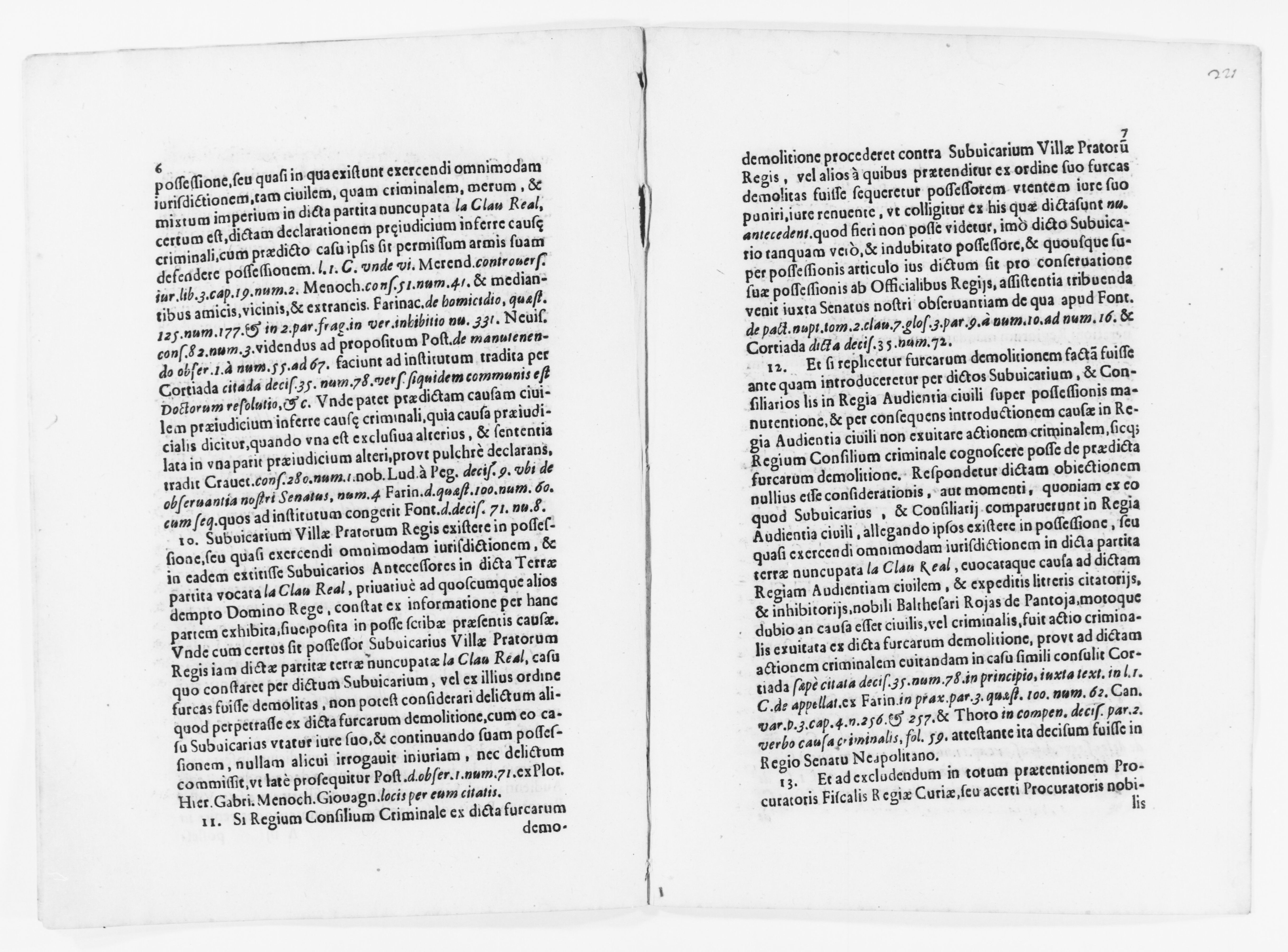 Scanned image of the current content page