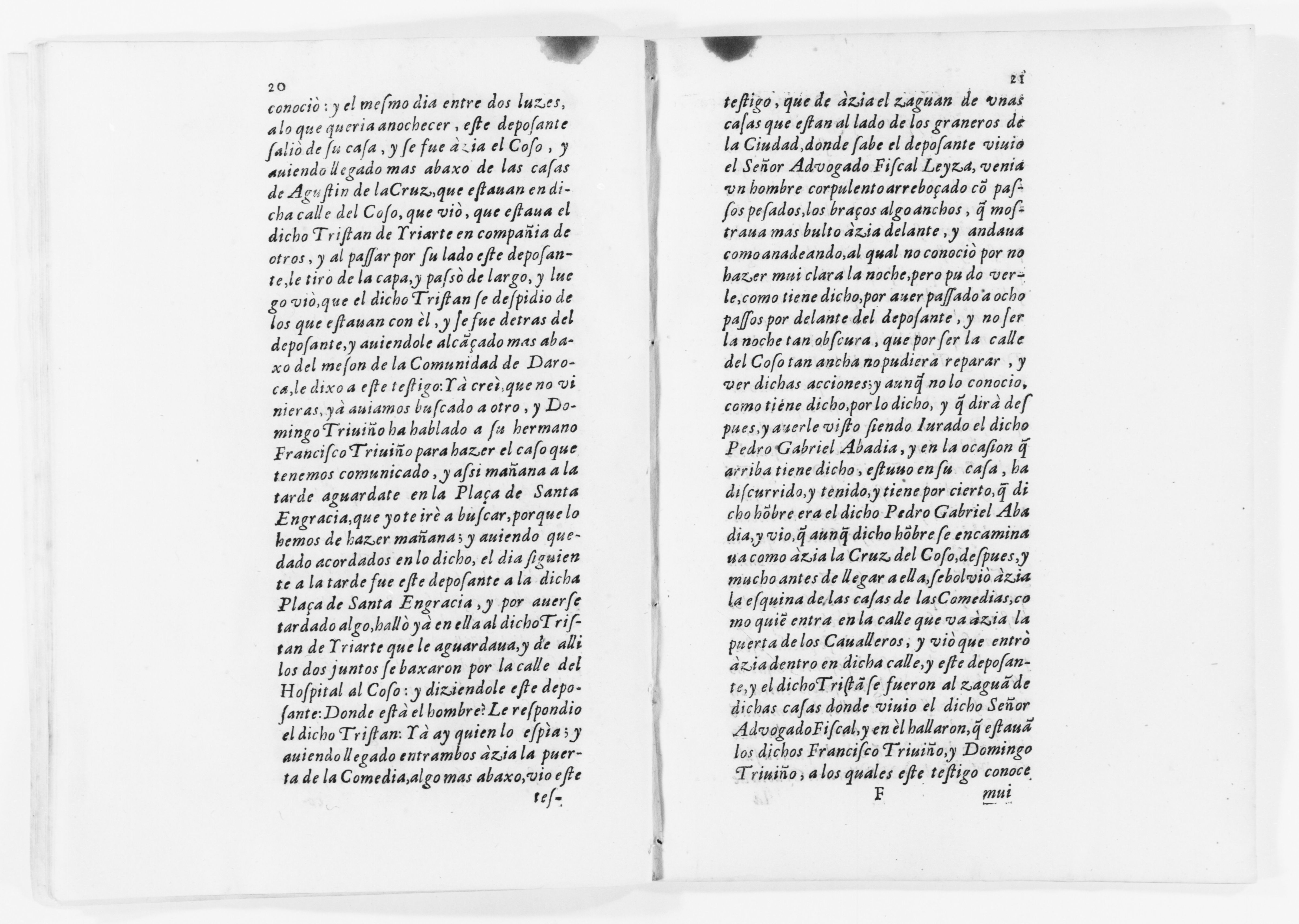 Scanned image of the current content page